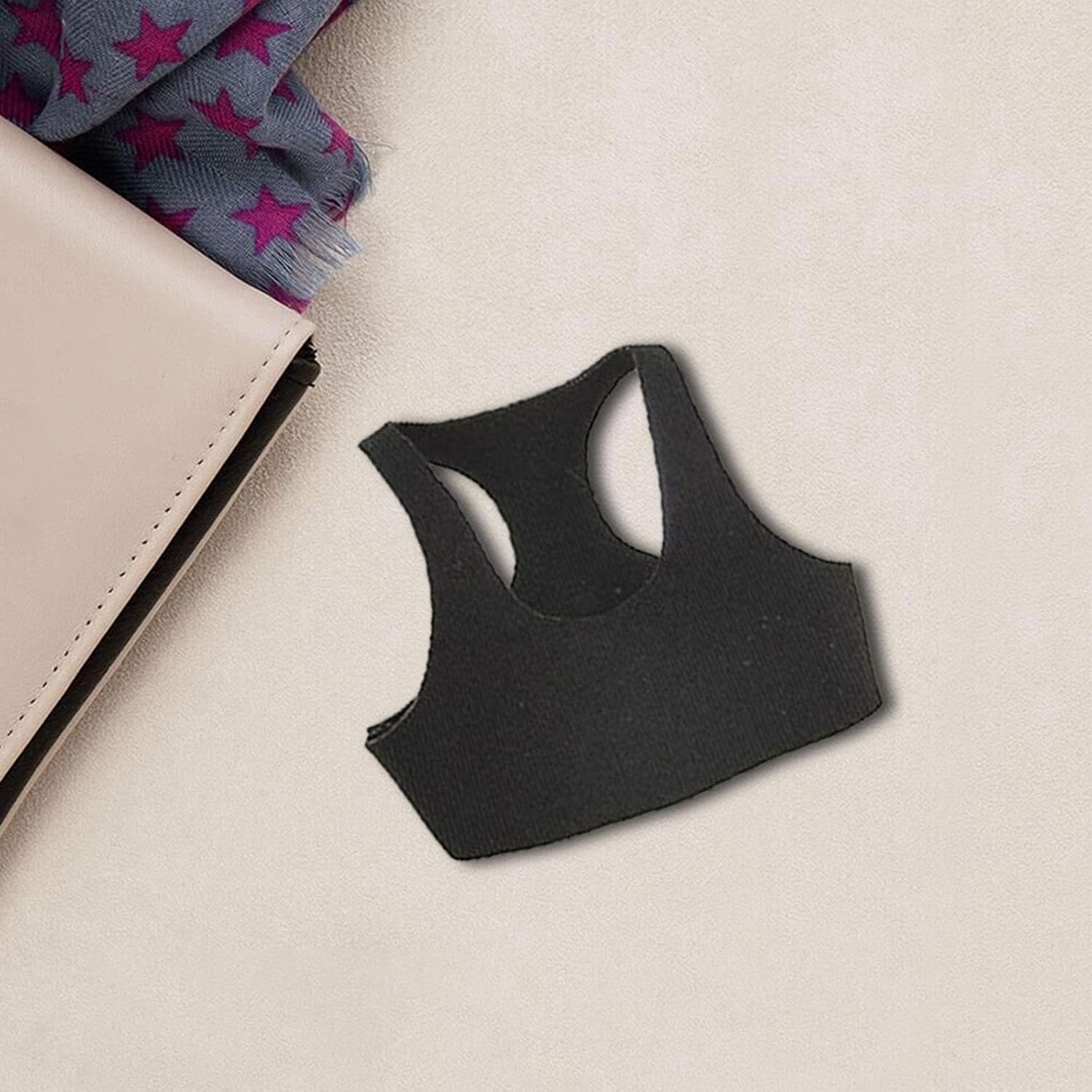 1/6 Scale Athletic Vest for Miniature Dolls, Outfit for 12'' Action Figures, Black