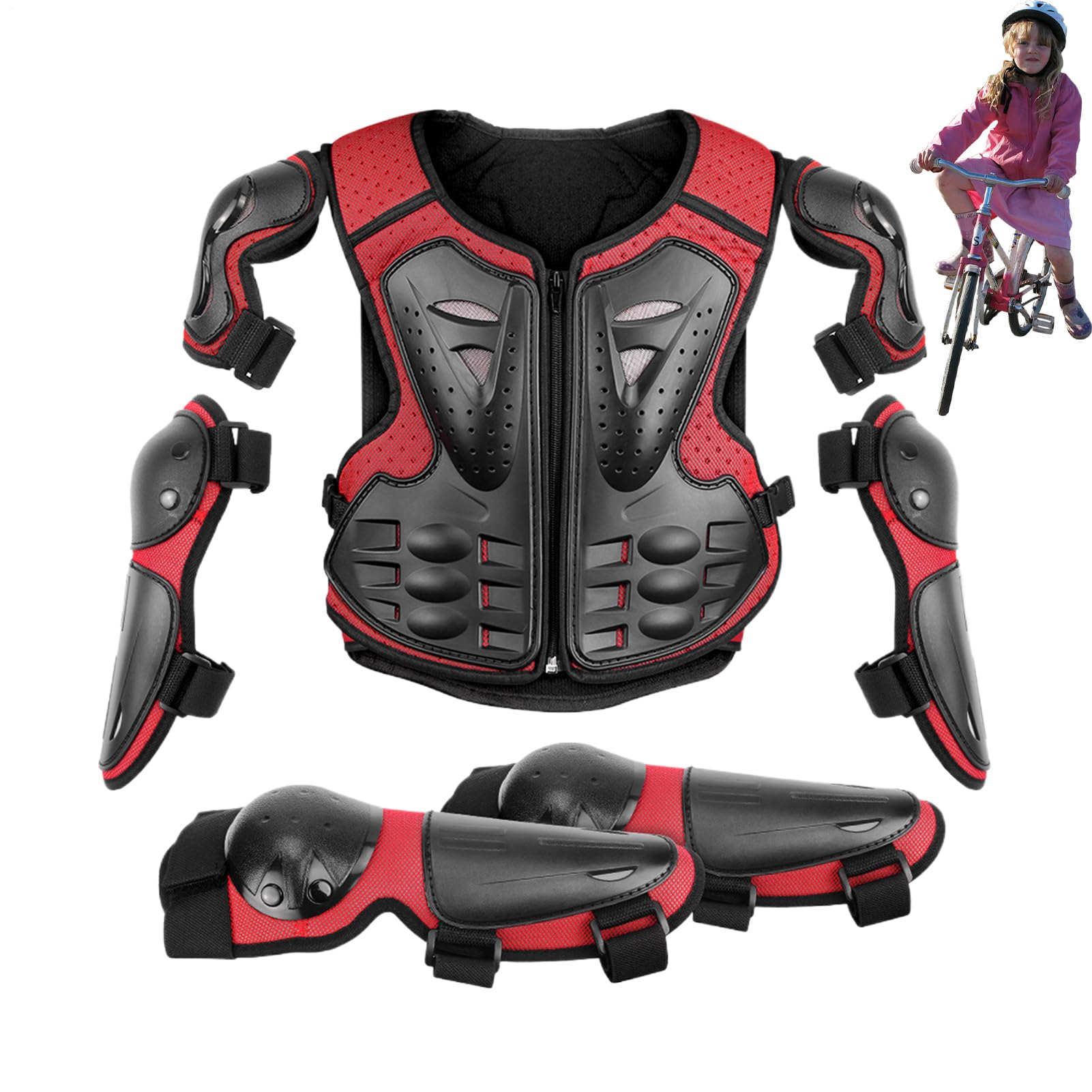 Sprzęt motocrossowy dla, ochrona motocykla dla, ochraniacz na ciało | motocykla dla - Kombinezon na ramię dla , sprzęt do jazdy na rowerze terenowym, ochrona do jazdy konnej Motocross z pro