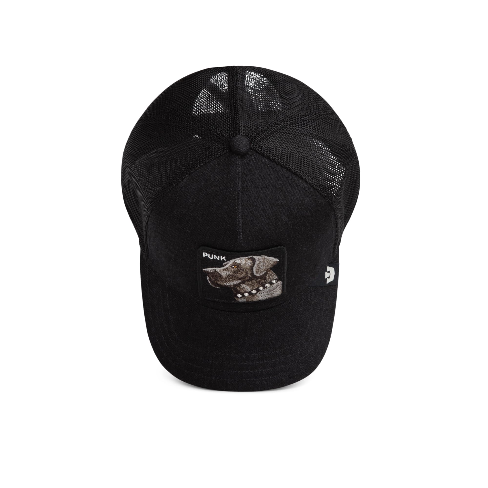 Goorin Bros. Trucker Punk DawgBros. Czapka baseballowa dla kobiet i mężczyzn – czapka baseballowa z siateczką, wizjerem wiosenno-letnim, wiosenno-letnim, jesienno-zimowym