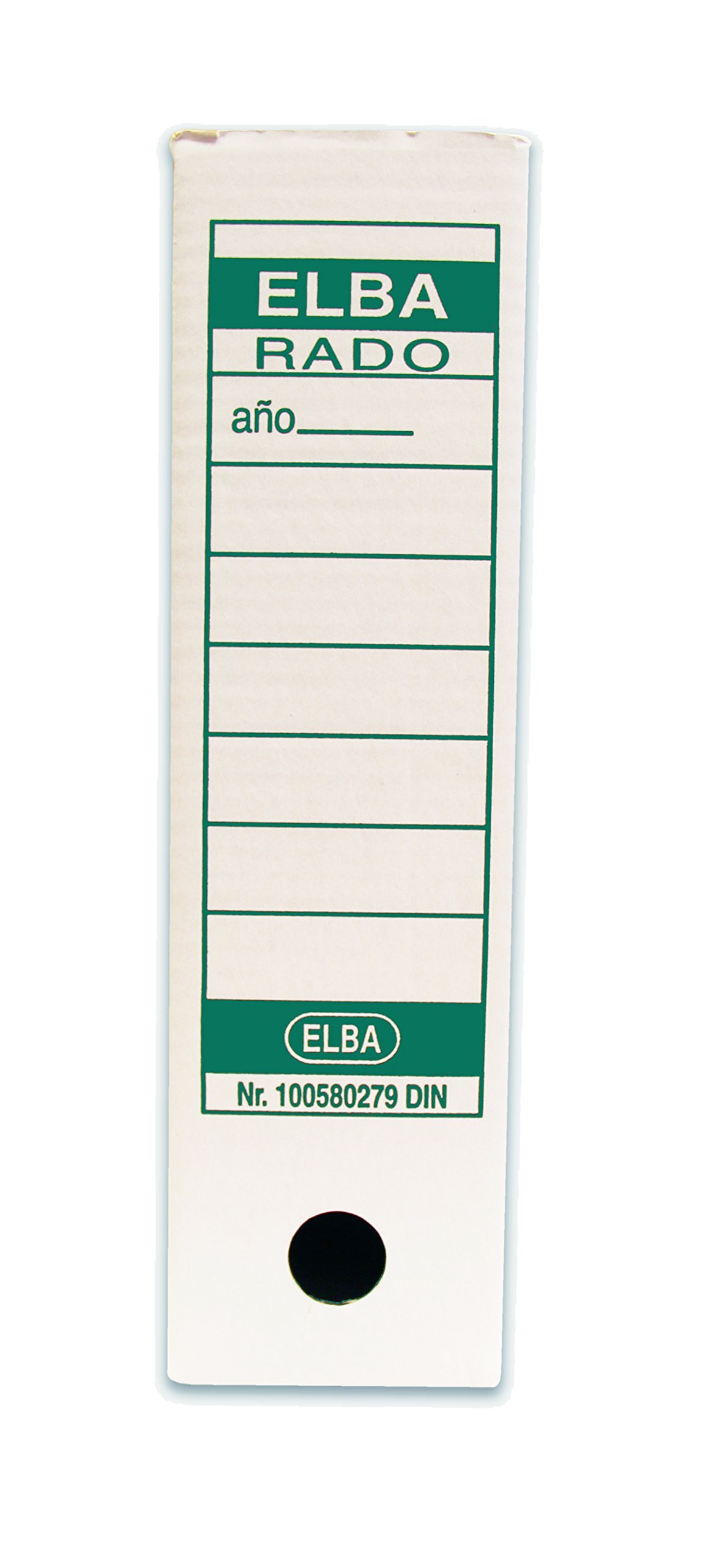 Elba 100580279 - Caja de 50 cajas archivo definitivo, cartón microcanal, A4