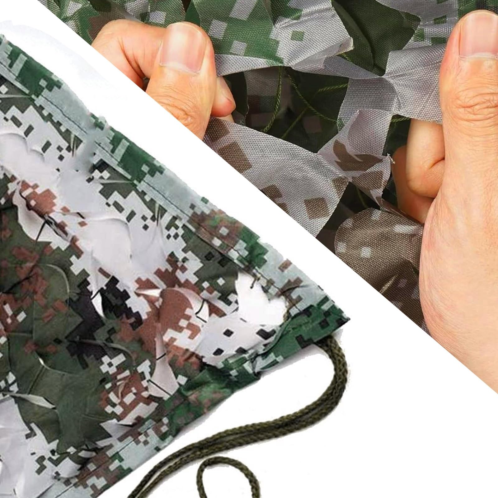 Militar Toldo Camuflaje - Decoración Redes de Camuflaje - para Acampada, Caza, Tiro, observación de Aves, Fotografía, Valla, Decoración De Fiesta, Cubierta de Coche