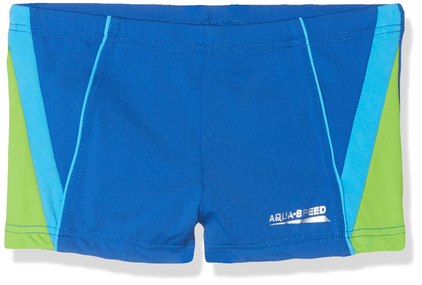 Aqua Speed Kids Diego Boys Aquashorts Swim Shorts - Blue/Light Blue/Green, Size 140