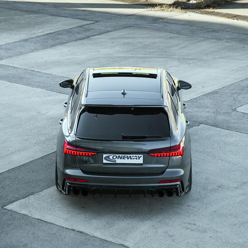 Heckdiffusor kompatibel mit AUDI S6 C8 Limousine–Avant 2019+