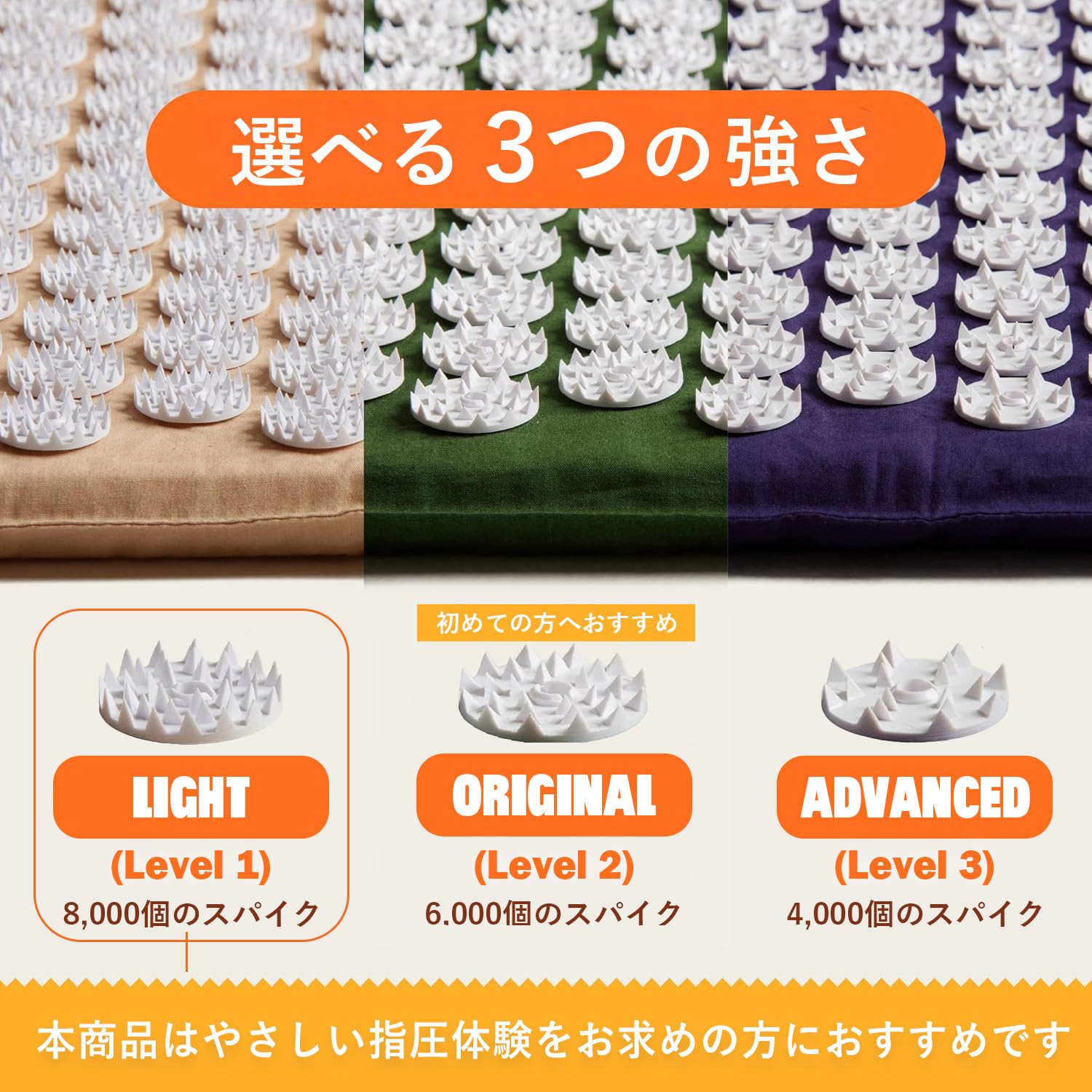 Amazon | 【正規品】シャクティ 指圧マット・枕 究極セット レベル①