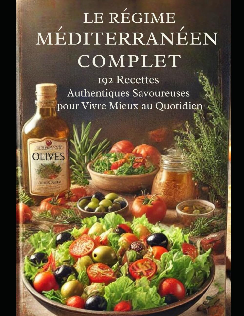 Le Régime Méditerranéen Complet : 192 Recettes Authentiques et Savoureuses pour Vivre Mieux au Quotidien