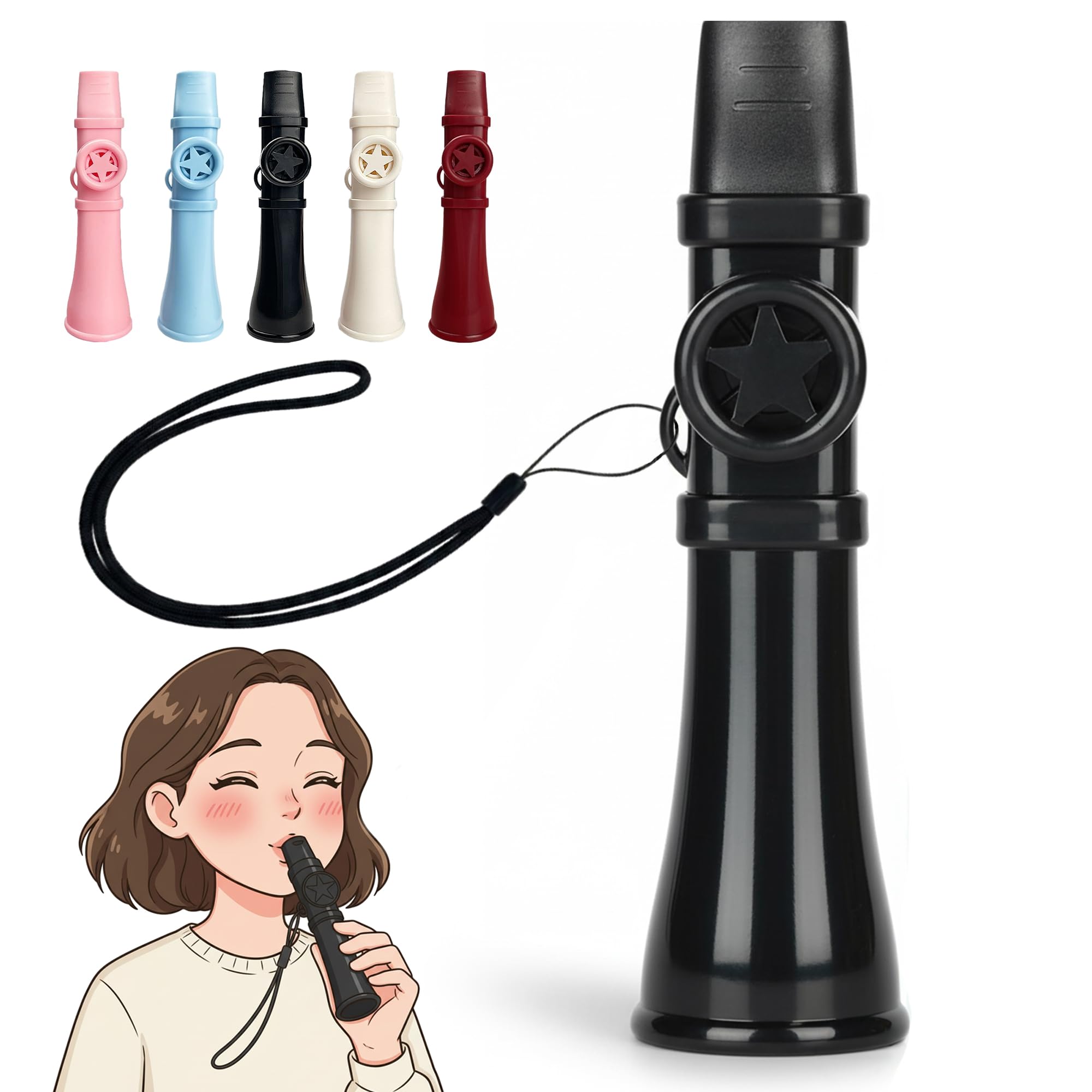 GOKEI カズー 膜振動式 楽譜不要 すぐ音が出る 最新改良モデル シンプル…