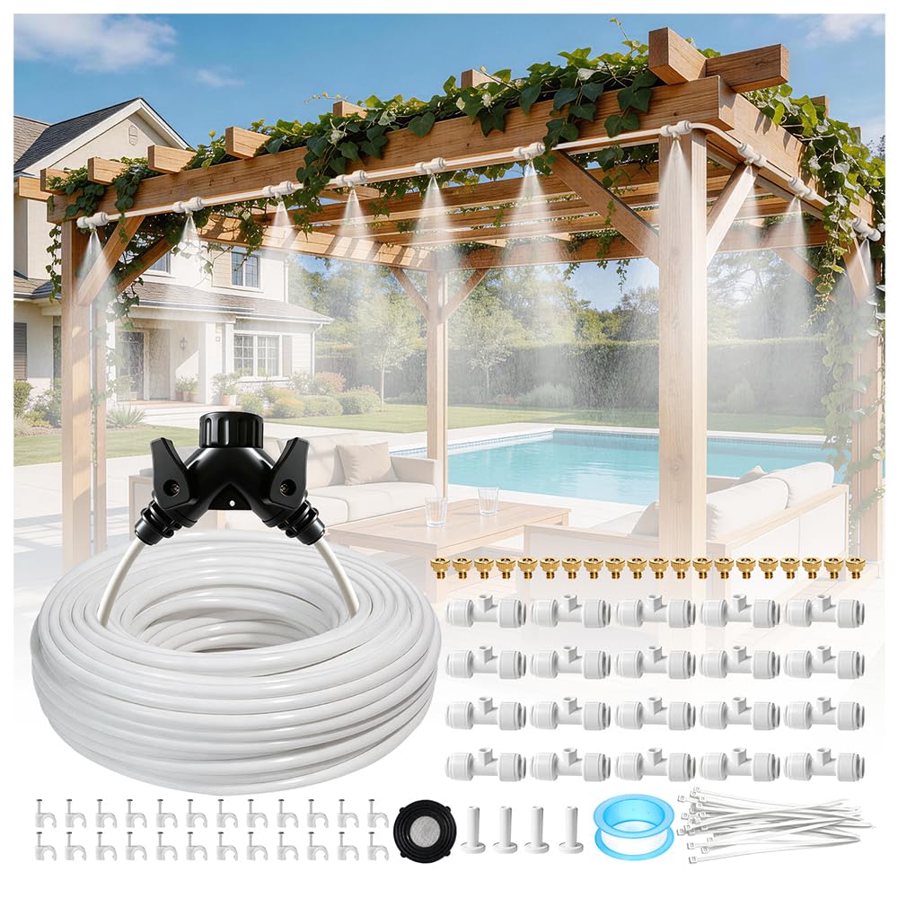 Photo 1 of Riboud 110FT Misting System with 20 Brass Nozzles