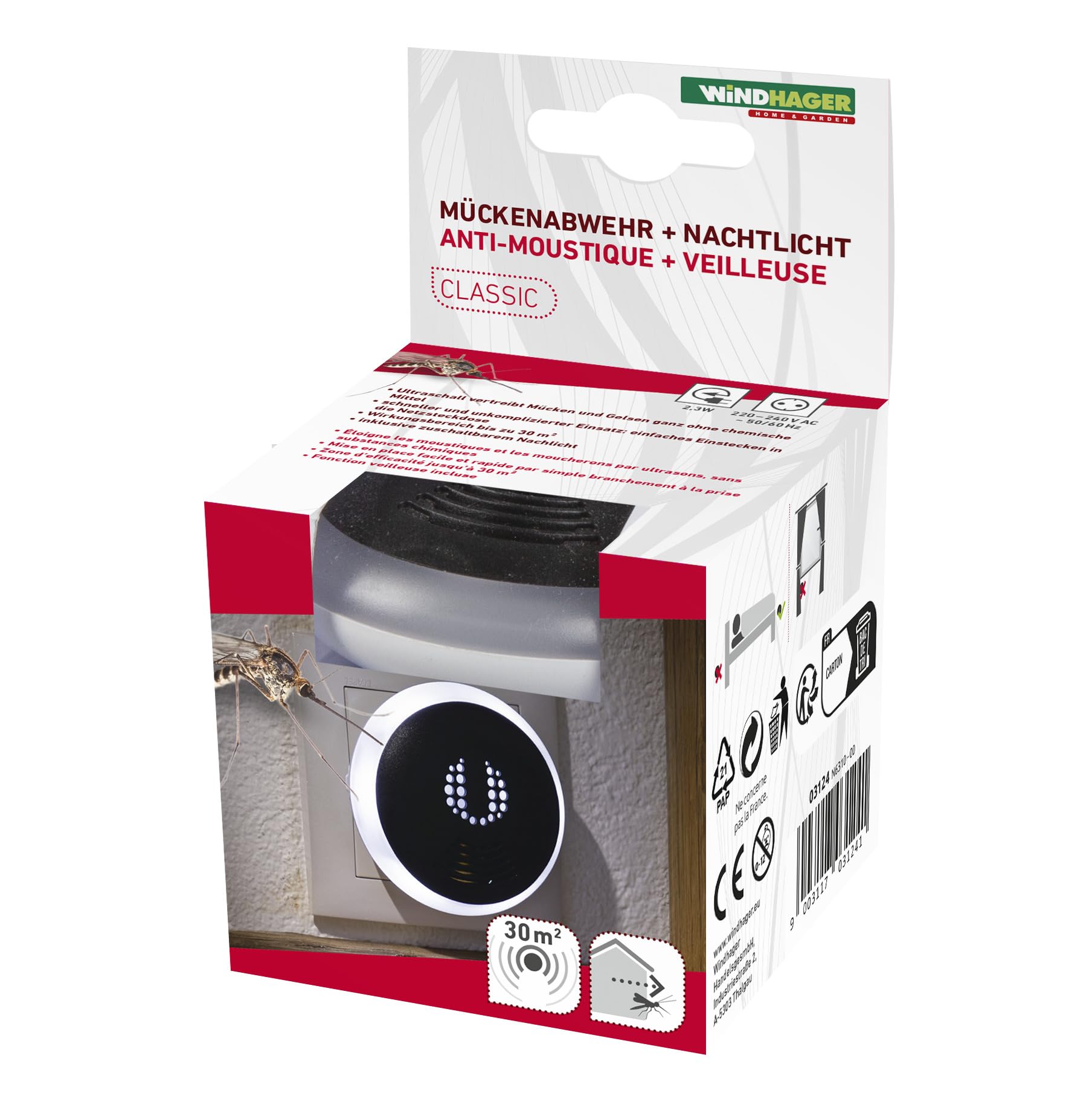 ISOTRONIC Muggenbescherming, muggenstekker, gelsenstekker, anti-muggen insectenval, plug-in, tegen steekmuggen, motten, vliegen, fruitvliegjes, met nachtlampje, uv-/lokstofvanger voor thuis en op ISOTRONIC Muggenbescherming, muggenstekker, gelsenstekker, anti-muggen insectenval, plug-in, tegen steekmuggen, motten, vliegen, fruitvliegjes, met nachtlampje, uv-/lokstofvanger voor thuis en op