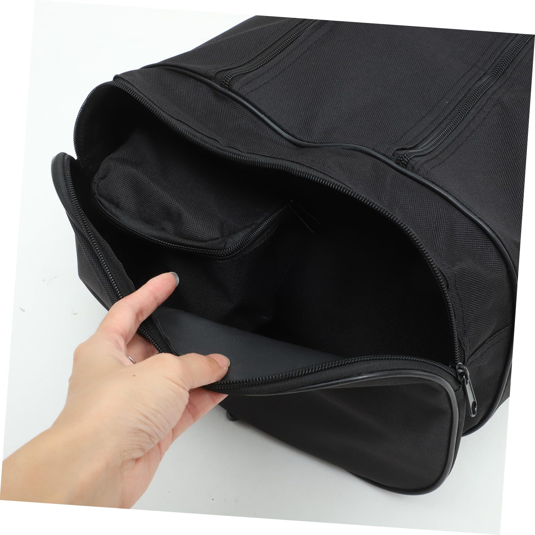 Borsa per Telescopio in Nylon Nero, Custodia Protettiva Portatile per Uso Outdoor, Trasporto a Mano e Design Semplice