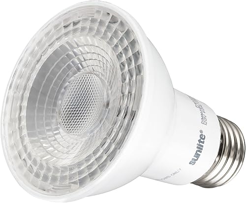 Miniatura 2 de Sunlite Bombilla LED PAR20 reflectora, 6 vatios (equivalente a 50 W), 450 lúmenes, regulable, foco, 1 paquete de 30 K, blanco cálido