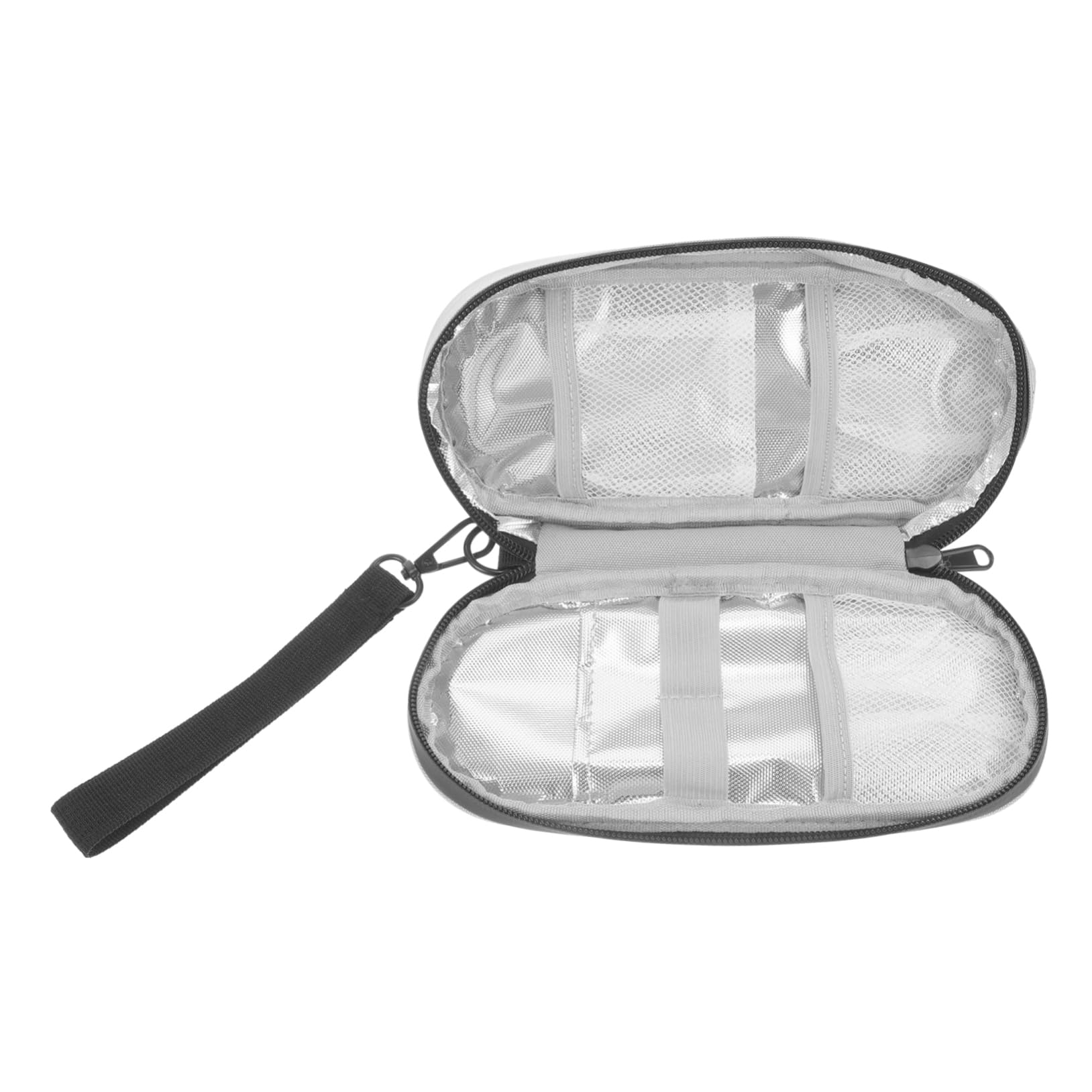 minkissy Portable Cooler Kit Insulated Pouch Zipper Organizer for Medical Supplies