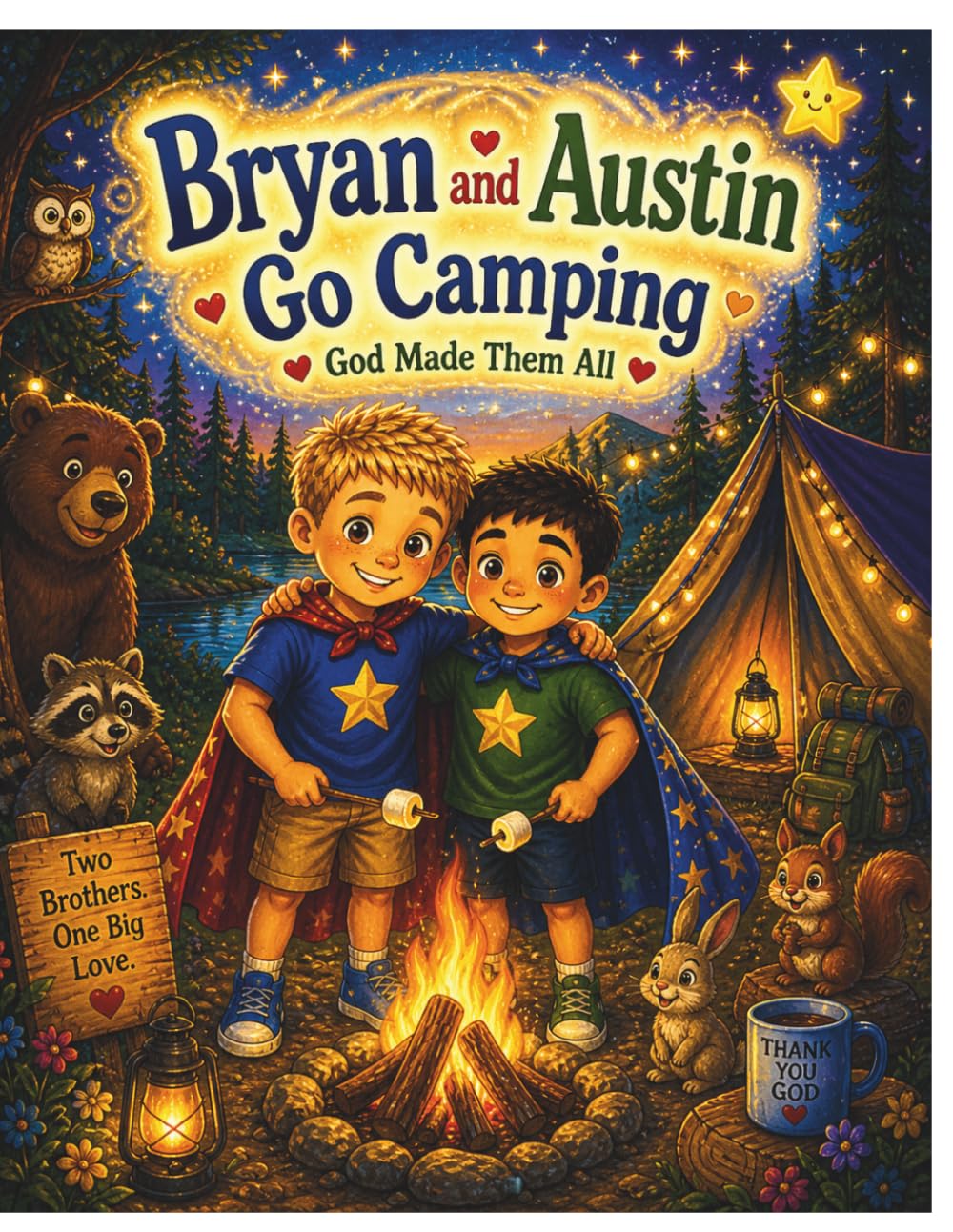 Bryan and Austin go Camping! (The adventures of Bryan and Austin: Faith, Family & Fun)
