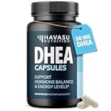 DHEA 50mg Supplement for Hormone Balance - Supports Energy for Men and Women - Dehydroepiandrosterone Capsules for Mood, Aging & Daily Vitality - Non-GMO, Vegan - 60 Capsules, 2-Month Supply