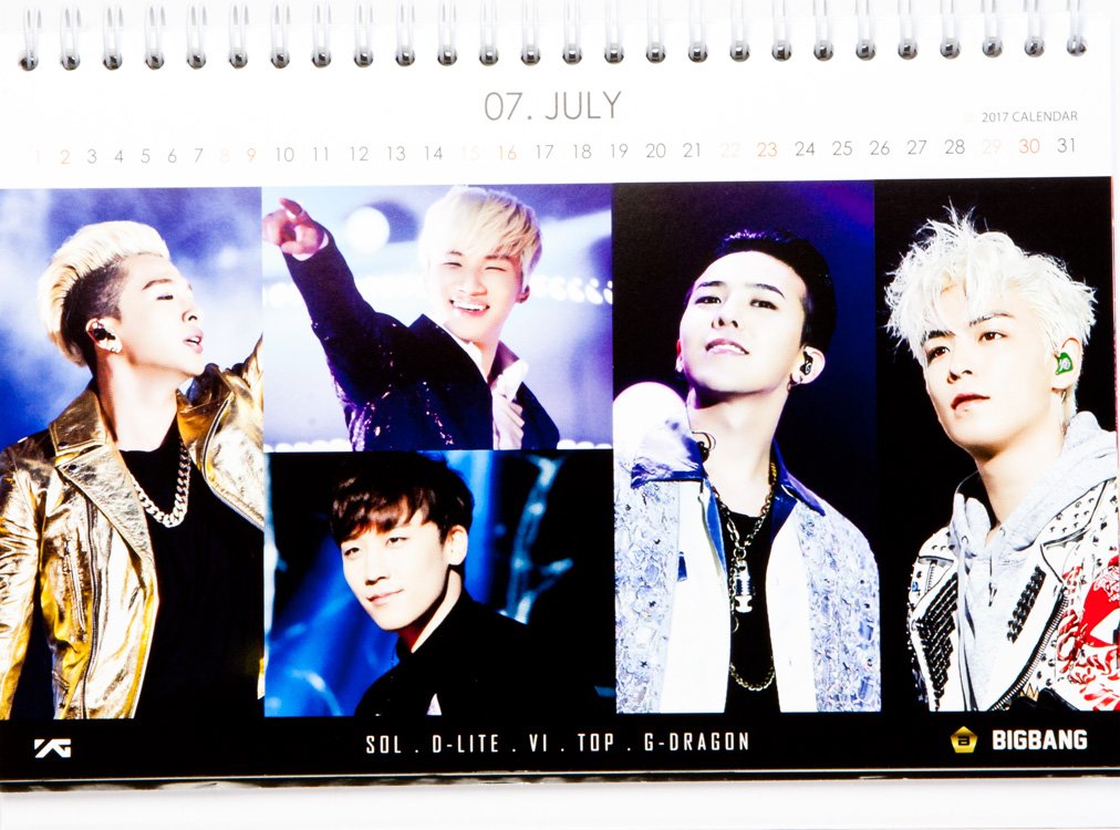 Amazon | 【 特典付 】BIGBANG ビックバン 2016年 2017年 卓上