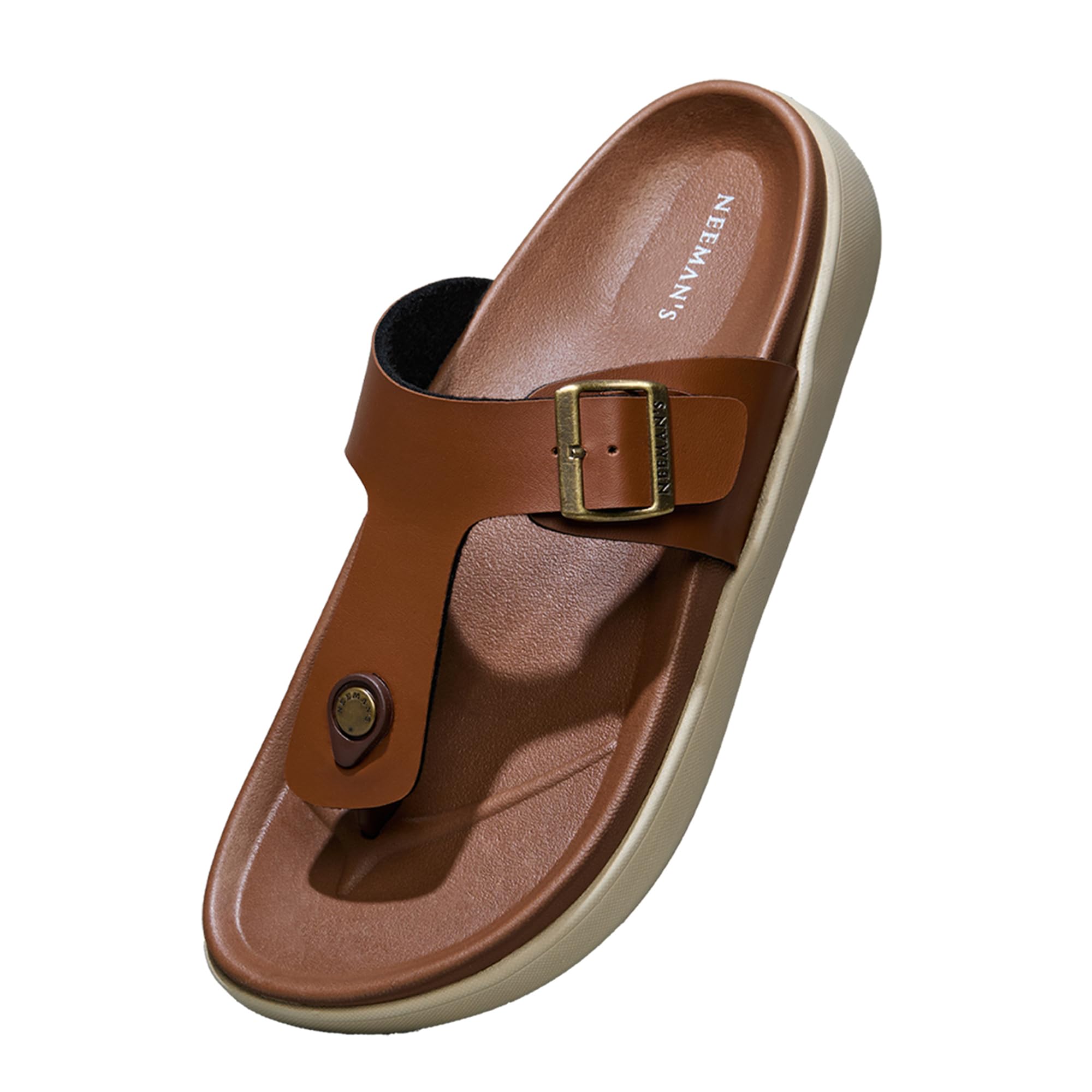 neeman's PureWhoosh Breeze Sandals for Men | Lightweight, Flexible & Comfortable | Stylish Everyday Thong Sandals for All-Day Wear-picture-5
