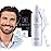 Simpler Hair Color for Men Kit for Full Gray Coverage - Medium Brown Mens Hair Dye - Easy Hair or Beard Dye for 100% Gray Coverage - Ammonia Free Hair Color, Beard Coloring for Men