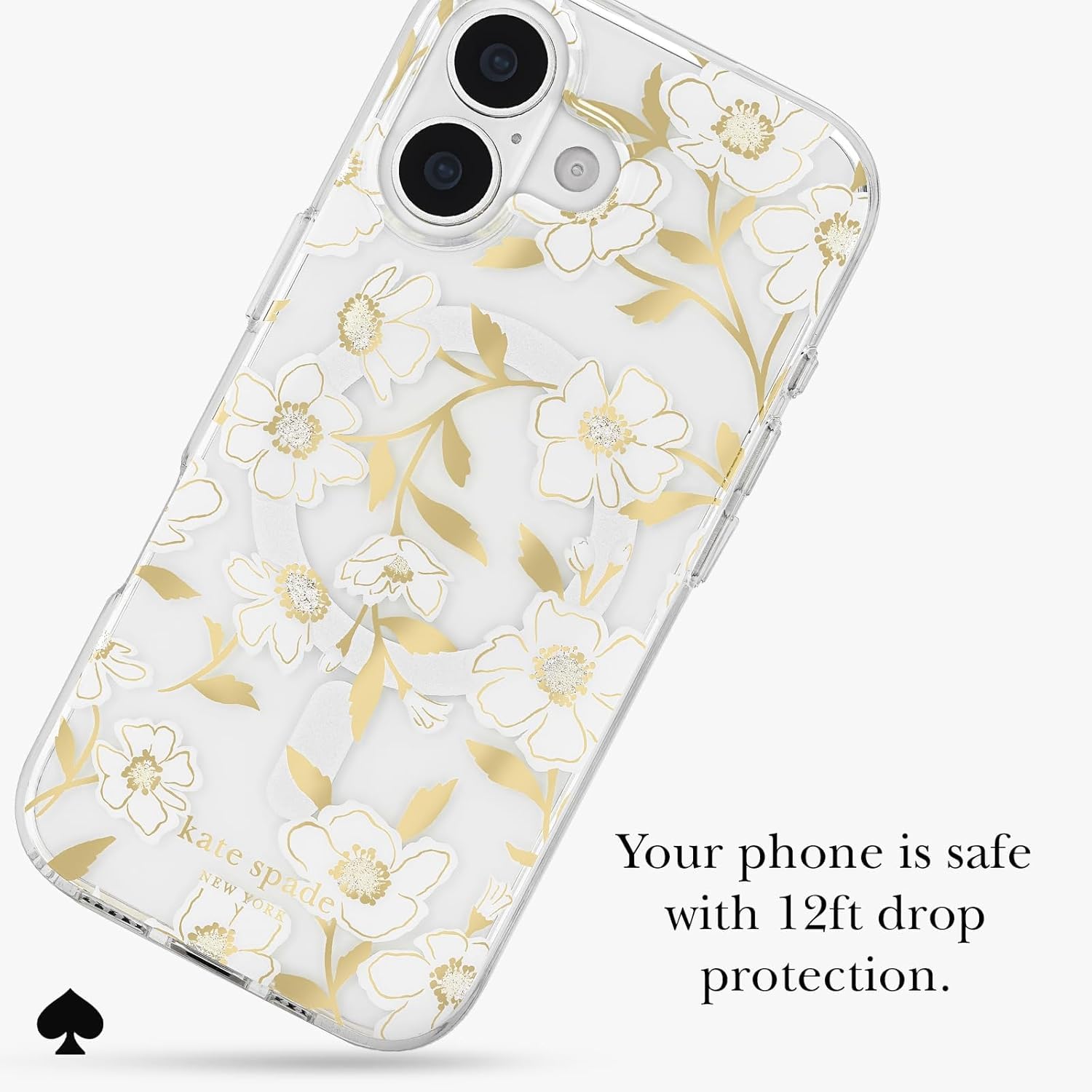 Amazon.com: kate spade new york iPhone 17 Case - Sunshine Floral