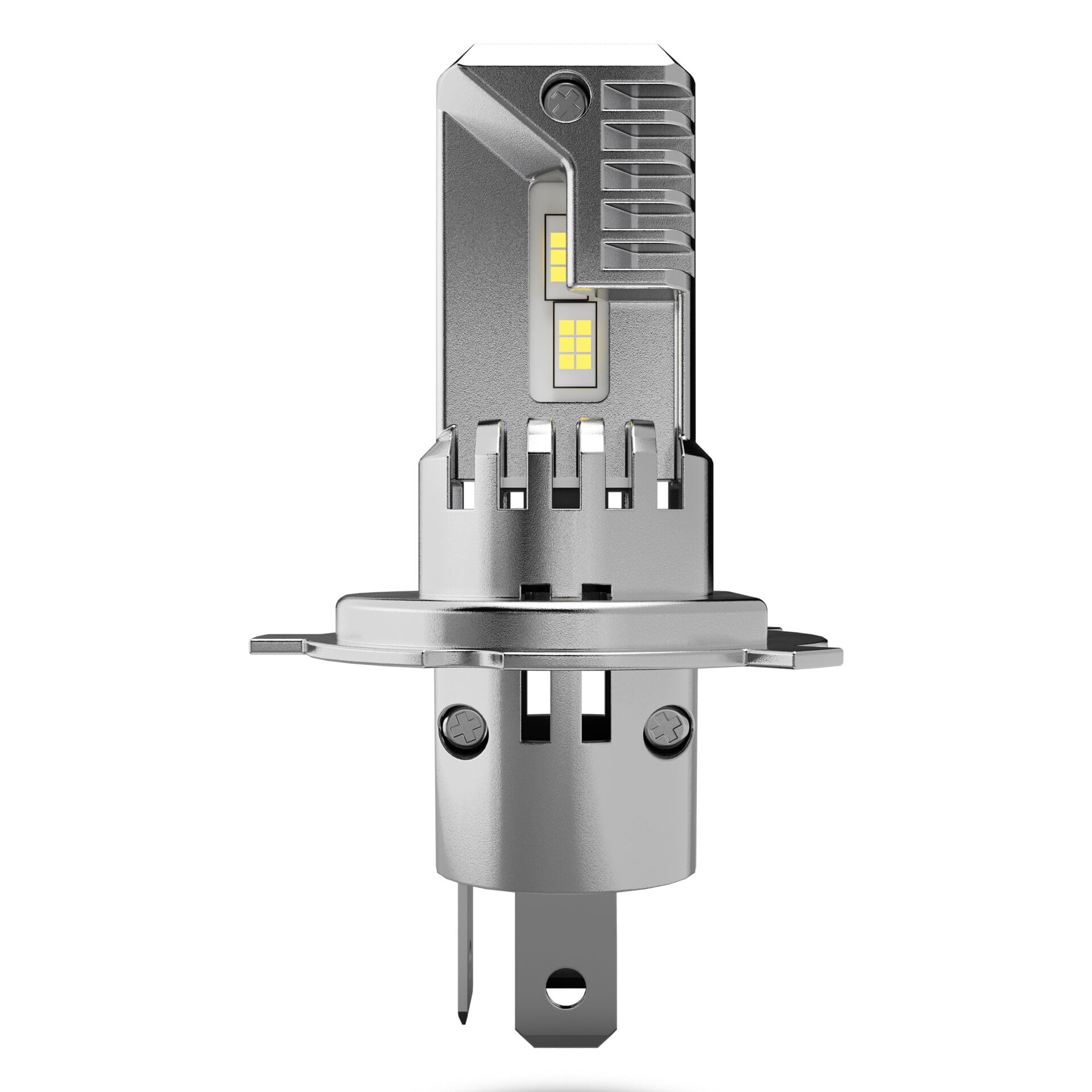 OSRAM LEDriving HLM EASY GEN 2 ≜ H4/H19, Lampada LED per fari moto, Bianco freddo 6500K, Lampada LED retrofit abbagliante e anabbagliante, solo per uso fuoristrada - non omologata ECE, 1 lampada