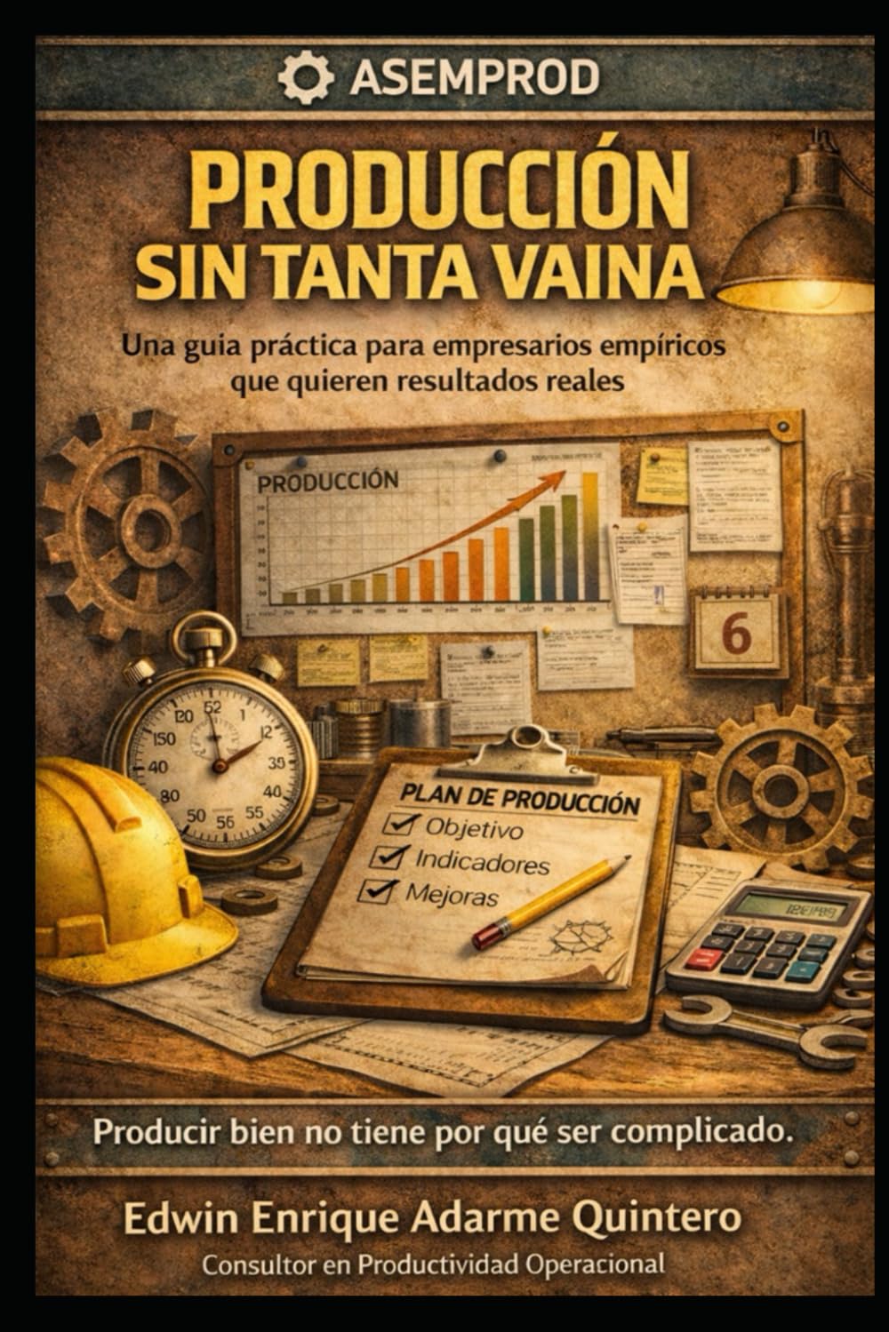 Producción sin tanta vaina: Una guía práctica para empresarios empíricos que quieren resultados reales