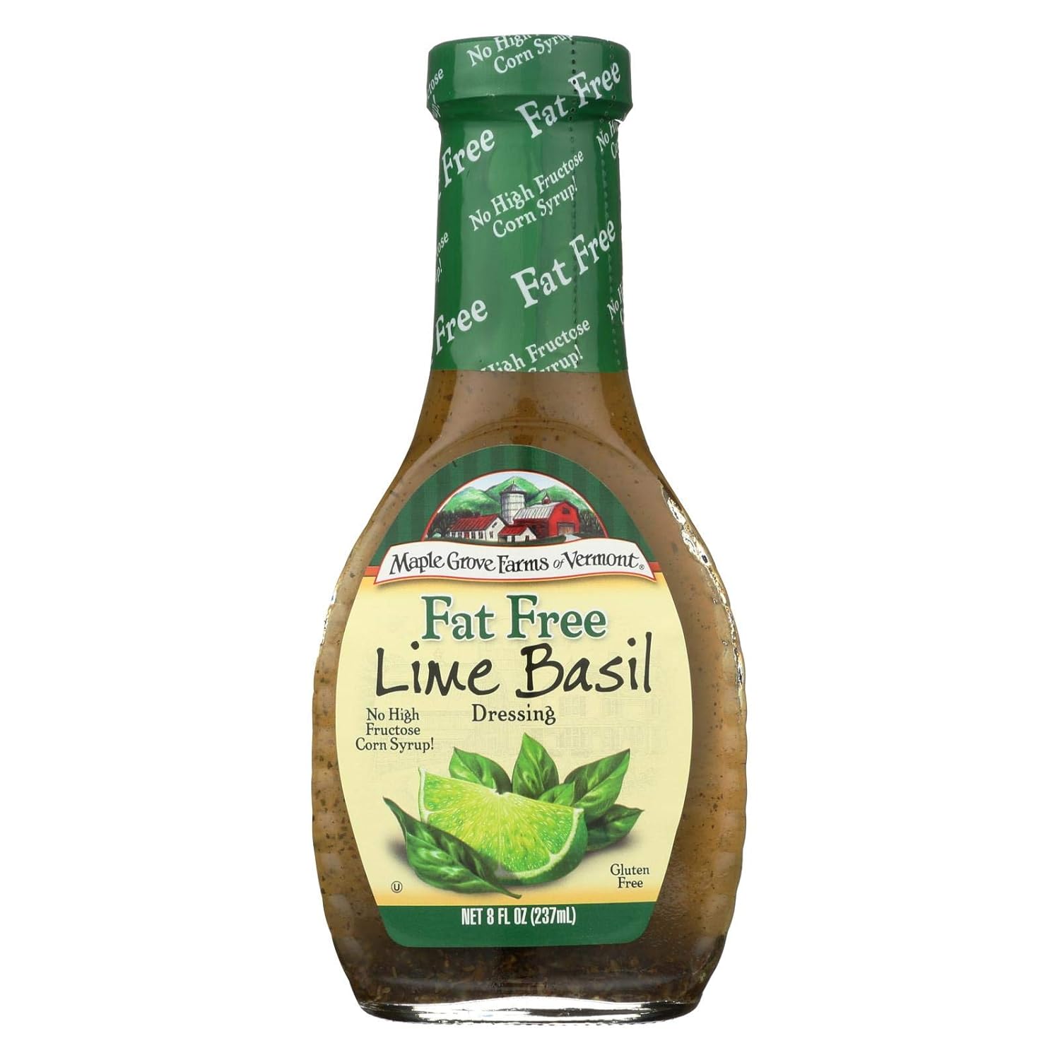 Maple Grove, Dressing Vngrt Ff Lime Basi, 8Ounce
