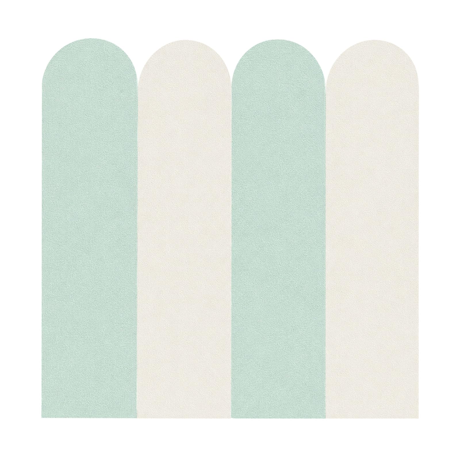 BREEZENEST 20 Pack Self Adhesive Arch Wall Stickers, Modern Minimalist Boho Wall Decals for Bedroom Living Room Nursery, Peel and Stick Vinyl Wall Decor for Smooth Walls Home Decoration (Light Green)