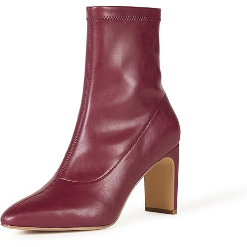 The Drop Women's Jane High Heel Pull-On Sock Boot
