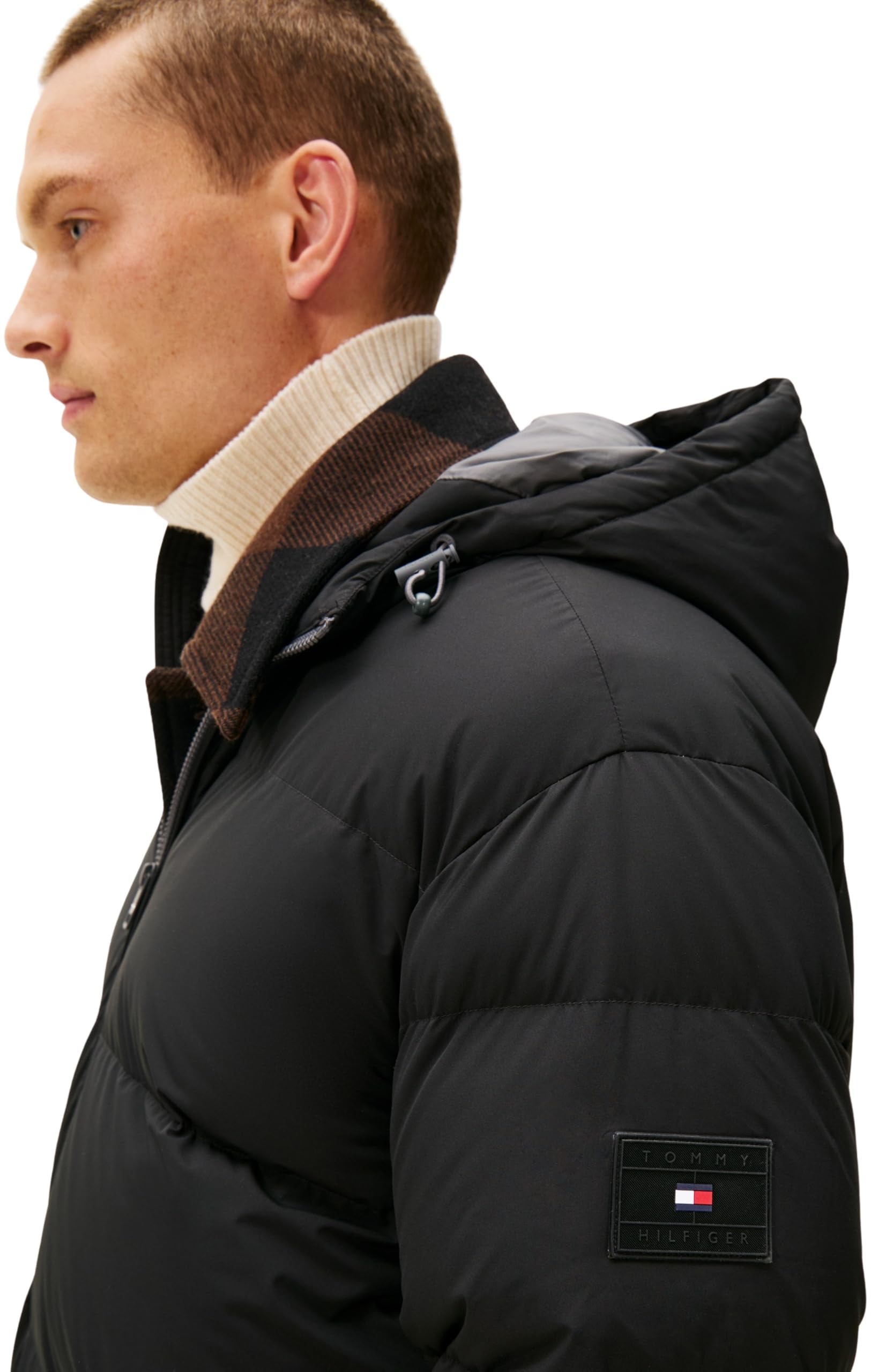 Tommy Hilfiger Uomo Cappotto Down Parka Cappotto Imbottito