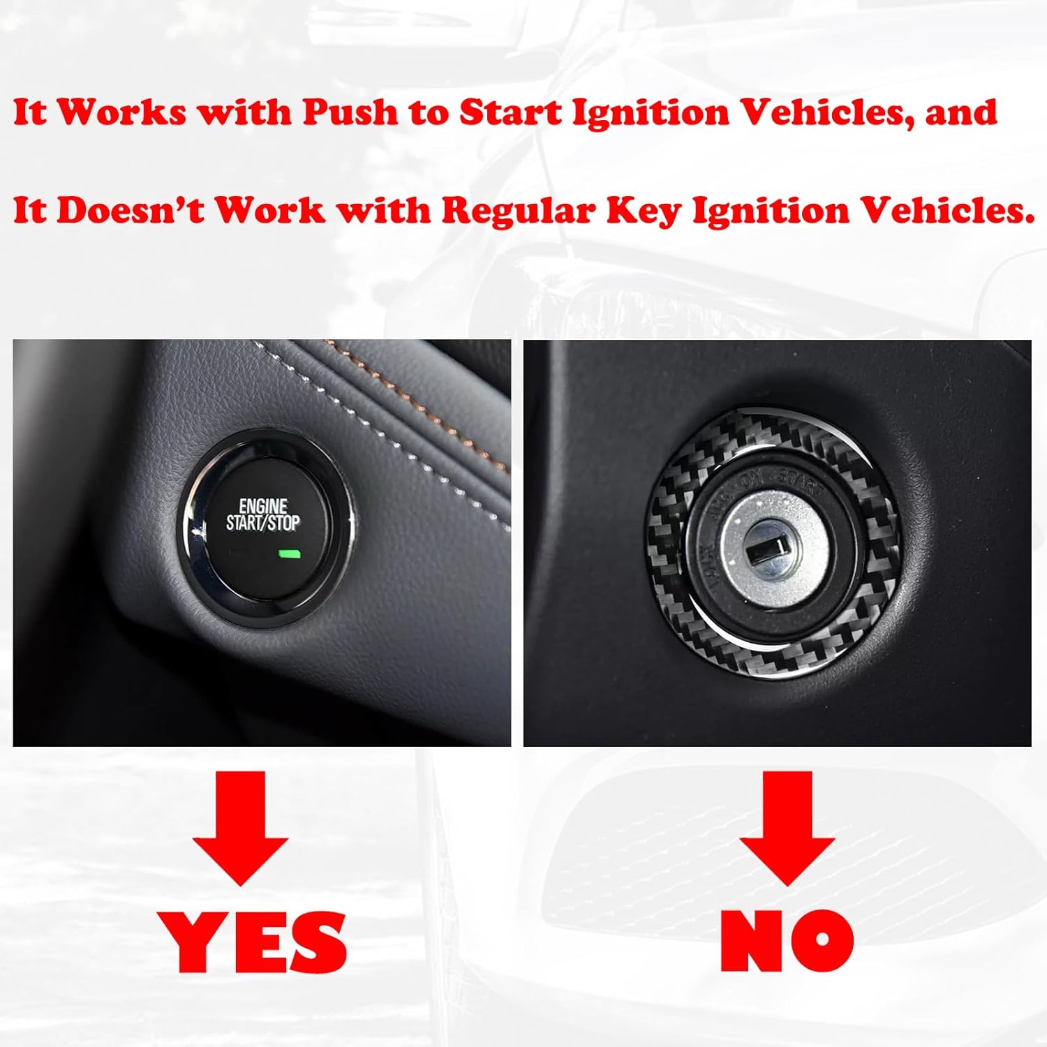 Smart Key Fob Replacement Fits for Chevy Camaro Equinox 2010-2019 Cruze Traverse Malibu SS Impala 2014-2021 Buick Allure Lacrosse Regal Enclave Verano Cascada Proximity PEPS with Push Button Start