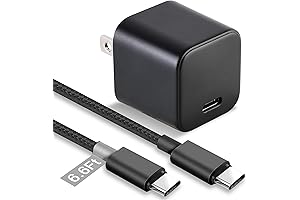 15W USB-C Fast Charger 6.6Ft Cord New For Fire HD Kindle Paperwhite