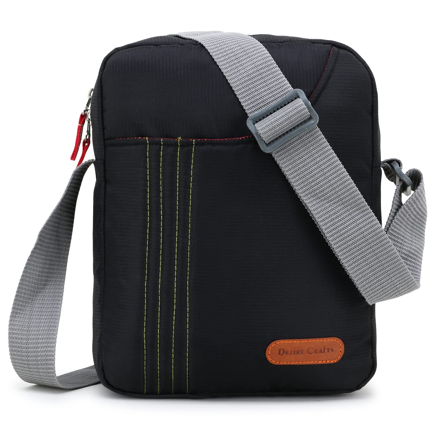Sling Stylish Cross Body Travel Office Business Messenger Shoulder Bag with Multi-Pocket Zip Closure and Adjustable Straps for Men & Women (DC SLING BAGS 628)-image-30