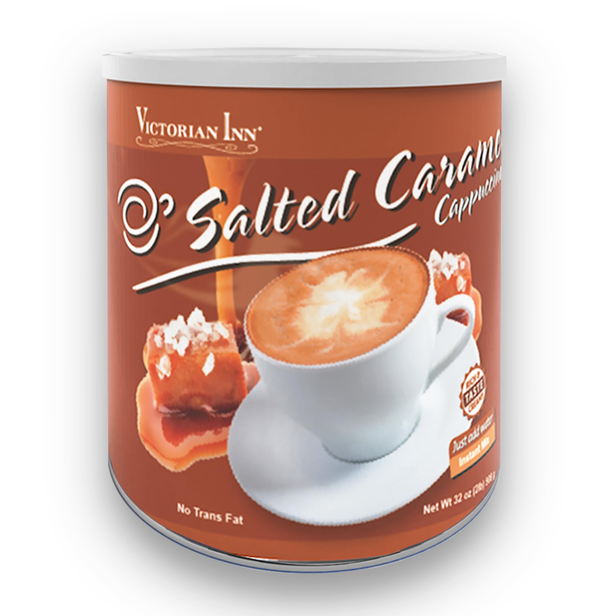 Amazon.com : Victorian Inn Instant Cappuccino - Salted Caramel