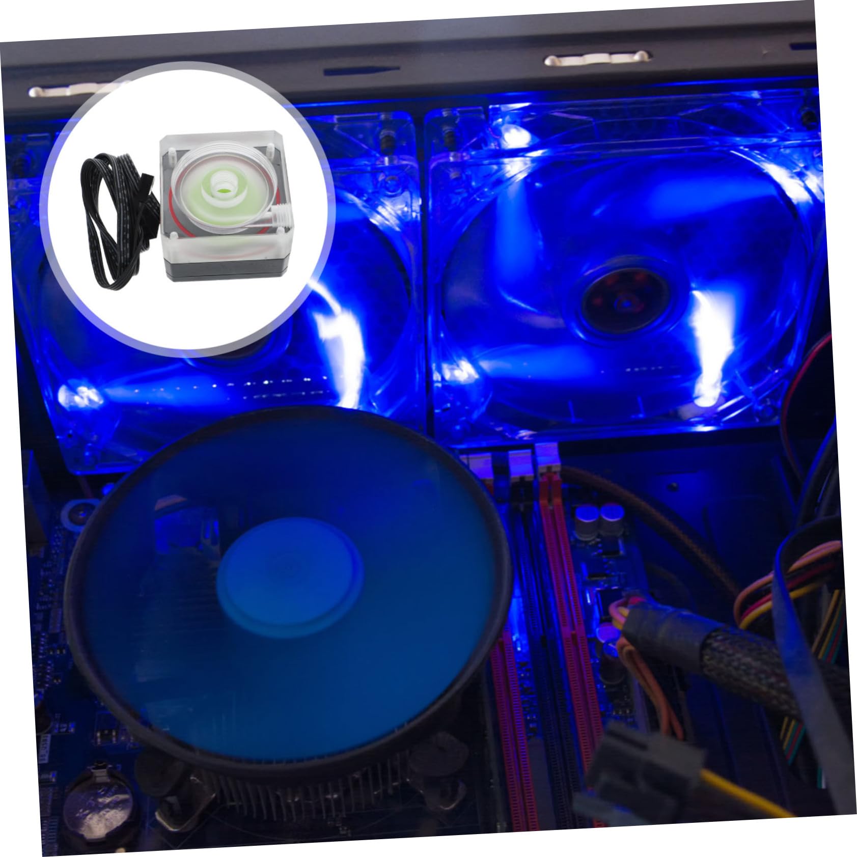 Artibetter Kit Raffreddamento Liquido Cpu Con Pompa Dissipatore Compatto Per Computer Design Professionale e Facile Installazione Per Appassionati