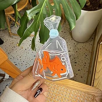 Amazon.co.jp: 金魚ヘアクリップ、ノベルティ金魚爪クリップ、金魚