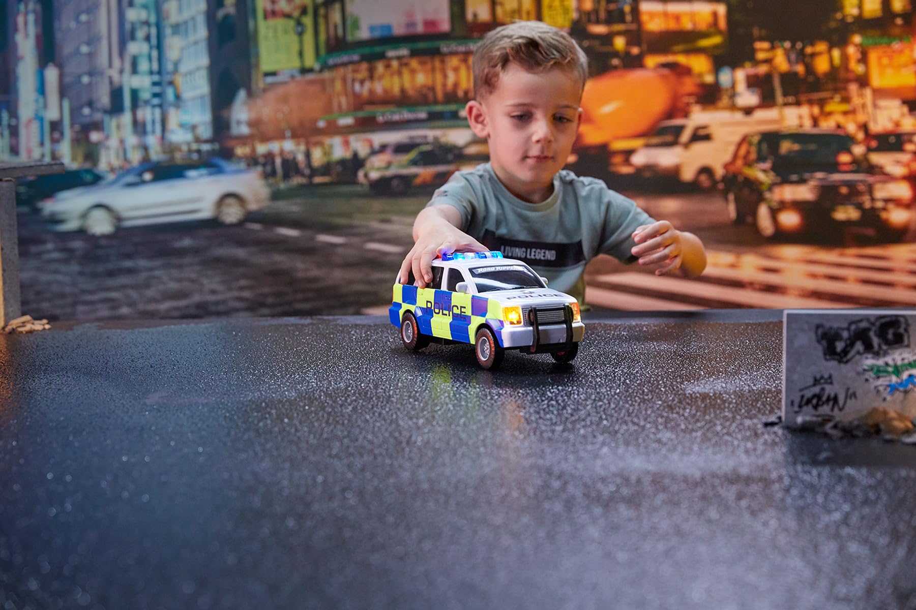 Nikko 20244 UK Rush and Rescue 12"-30 cm policyjny SUV