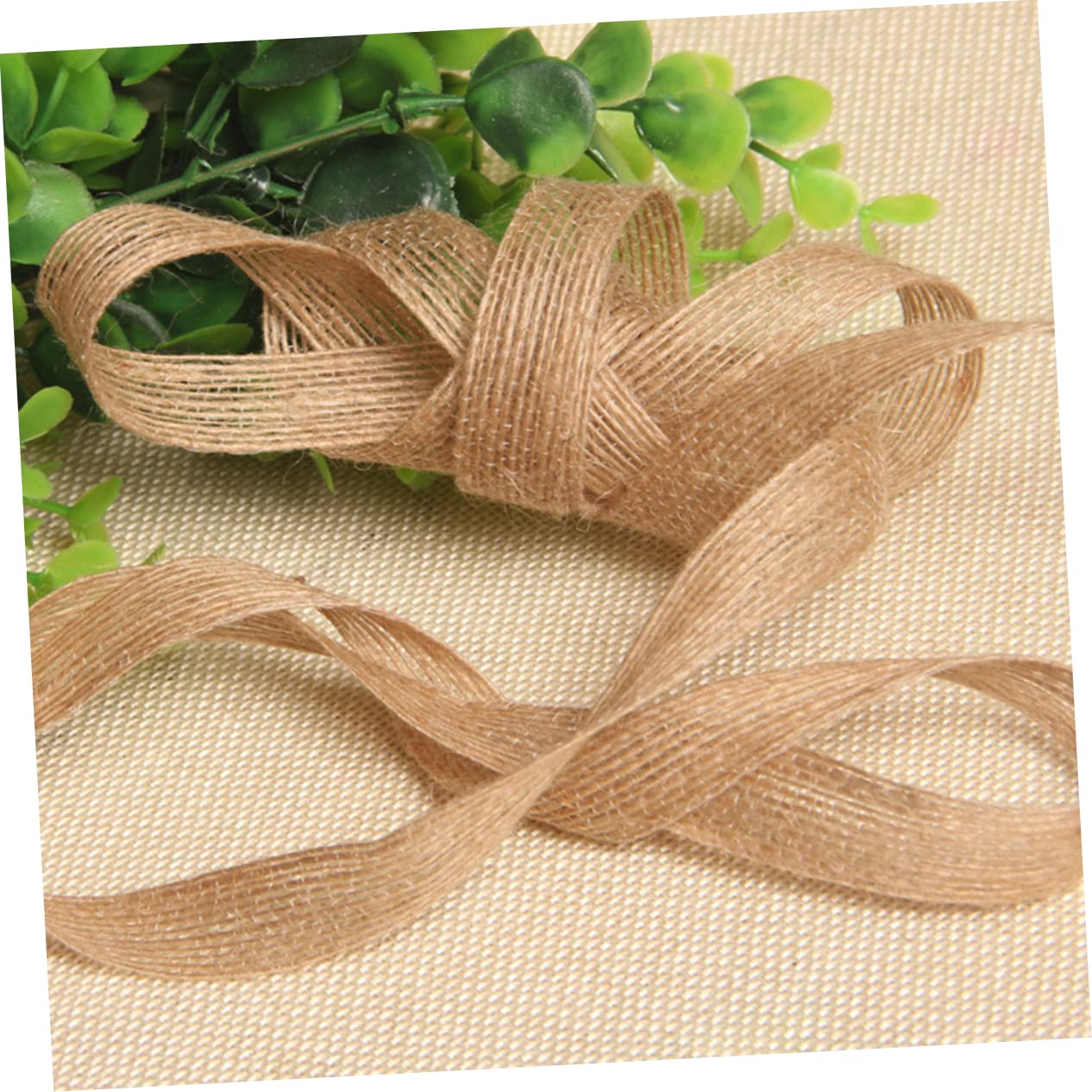 SEWACC 9stücke Breites Juteband Lange Rolle Natürlichem Jute Für Bastelarbeiten Hochzeiten Festlichkeiten Und Wohnraumdekoration Vielseitig Einsetzbar Für Und