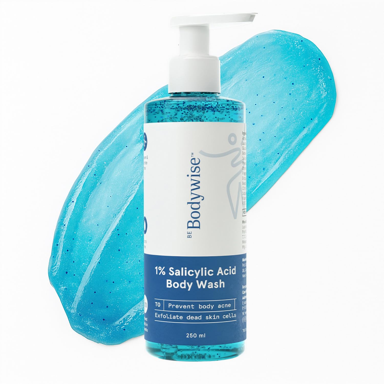 Be BodywiseBody Wash. Prevents Body Acne, Strawberry Skin. Non-Drying, Deep Moisture, Fresh Scent. Paraben Free, Suphate Free. 8.45 Fl Oz