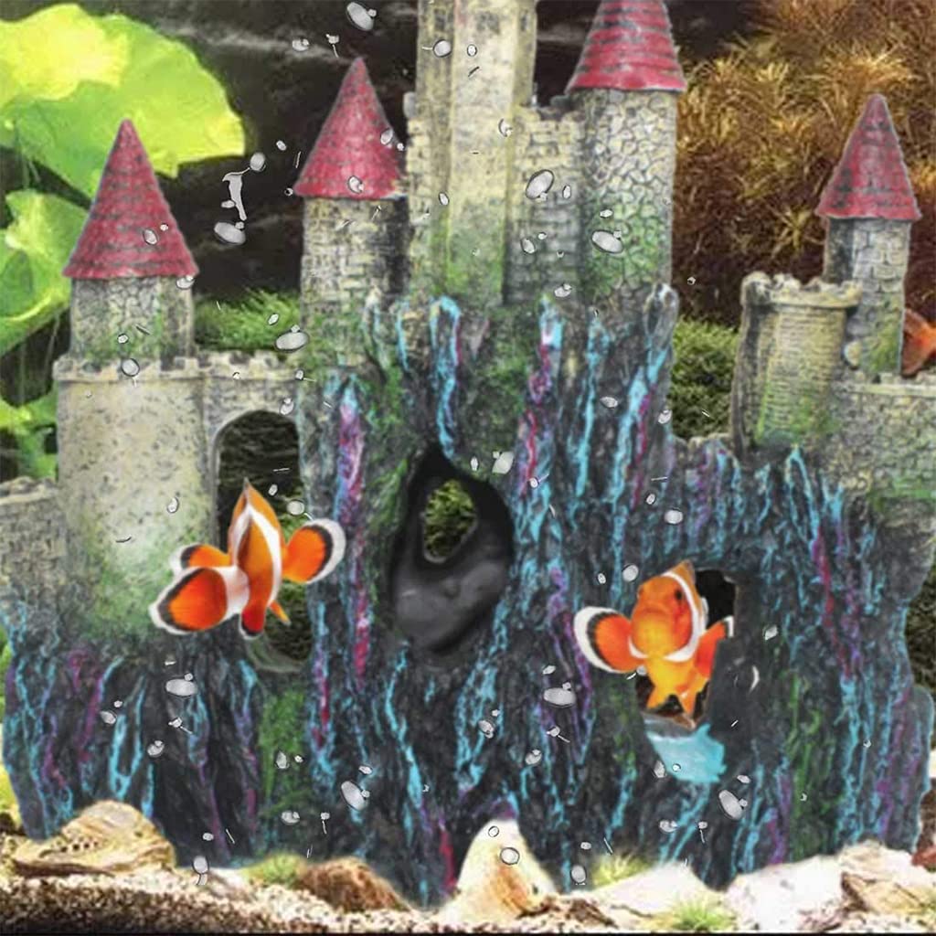 Decorazione del in Resina ' Acquario Pesce per Acquario in Legno alla deriva Nascondigli della Grotta Casa Acquario Accessori paesaggistici Decorazioni per Acquario Artificiale