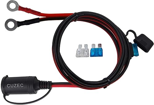 Miniatura 9 de CUZEC Enchufe adaptador de 3.9 pies con terminal de ojal (CU10181B)