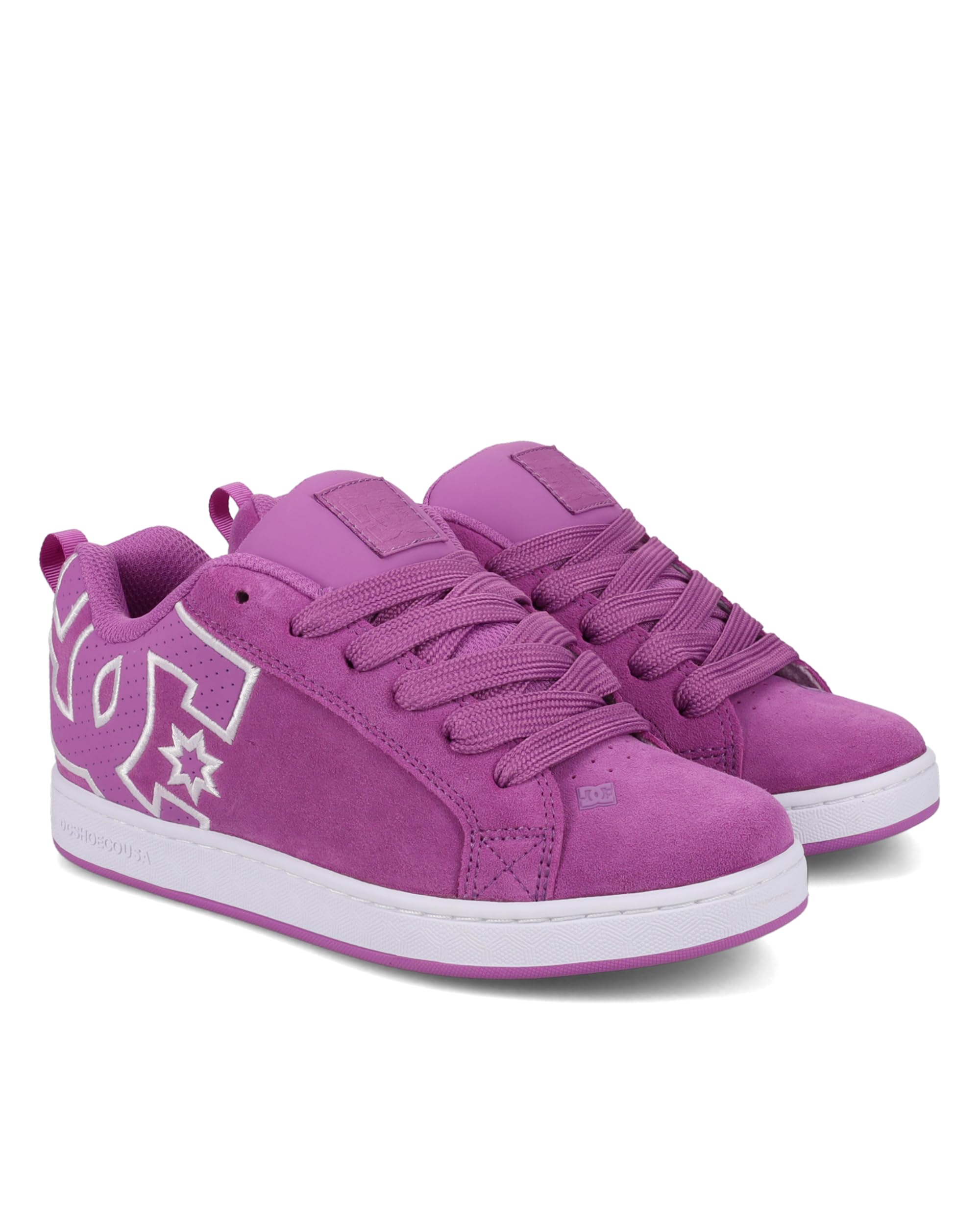 DC Women's Court Graffik - 11 US - Wild Berry/White/White