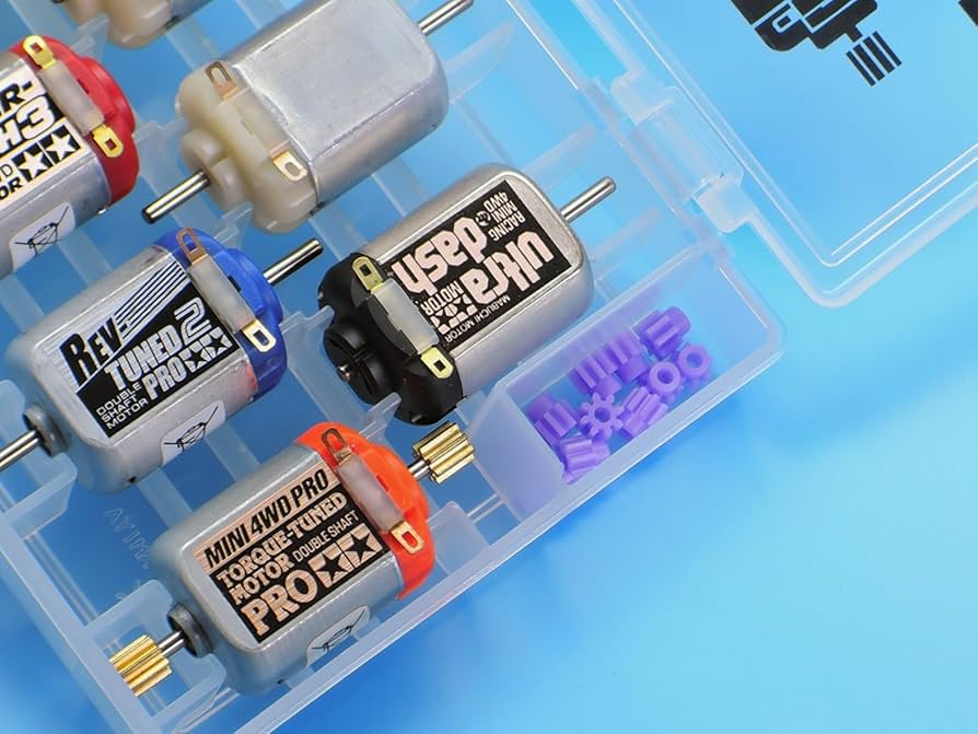 取り置きキャンセル品ミニ四駆完全引退ケース小物モーター充電器ブレ