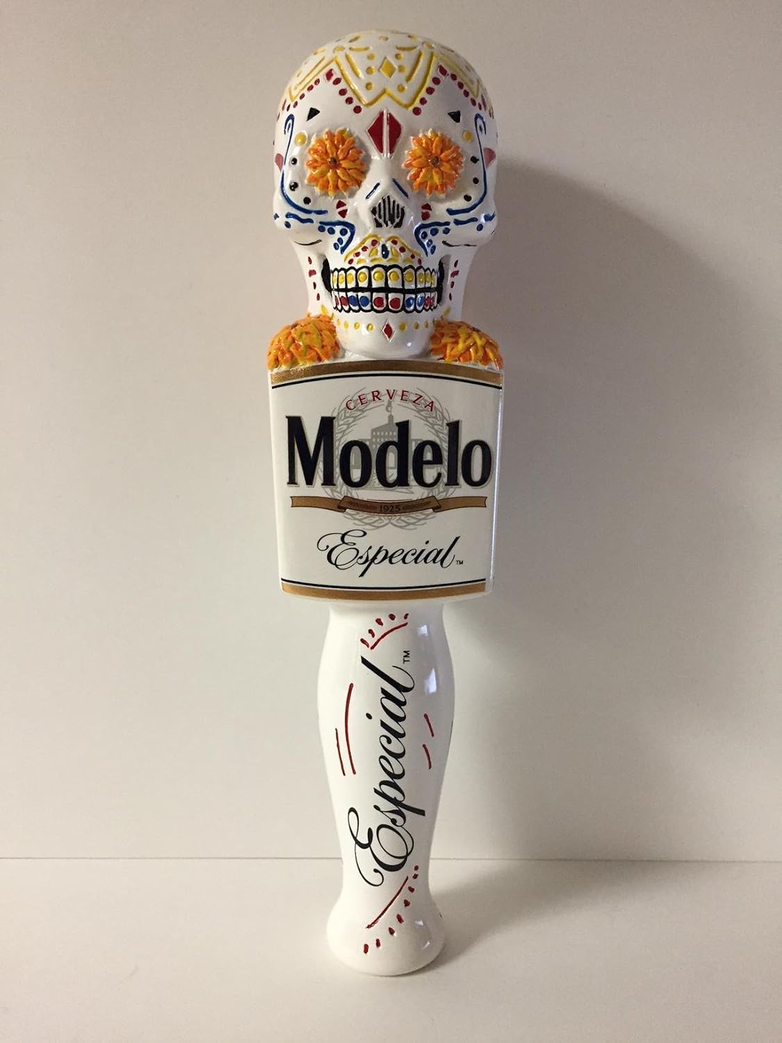 Modelo Especial Signature Dia De Los Muertos Sugar Skull Tap Handle 10