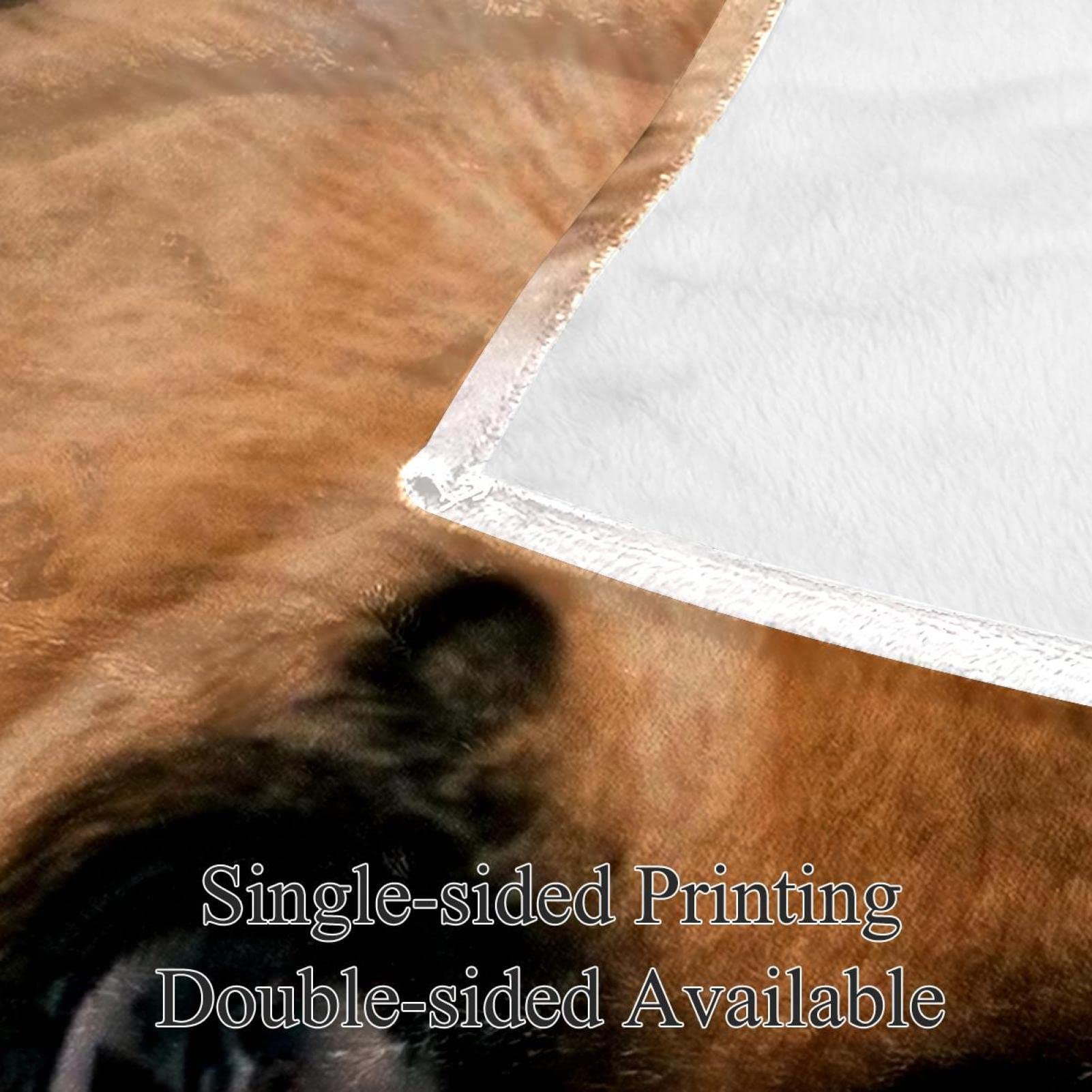 Couverture polaire légère en peluche pour chien carlin pour canapé