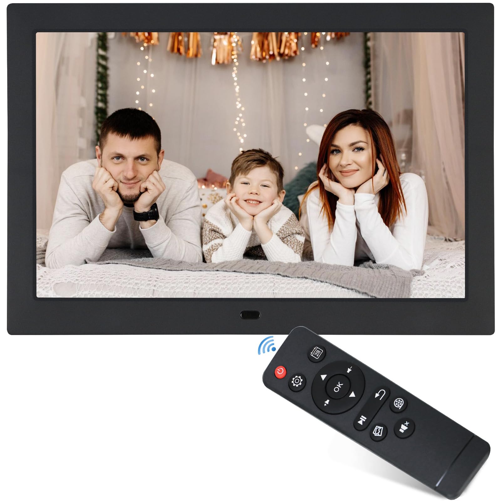 Buy [Gifts for The Family] Yamemo 10.1inch Digital Photo Frame, Photo Video Player with Remote