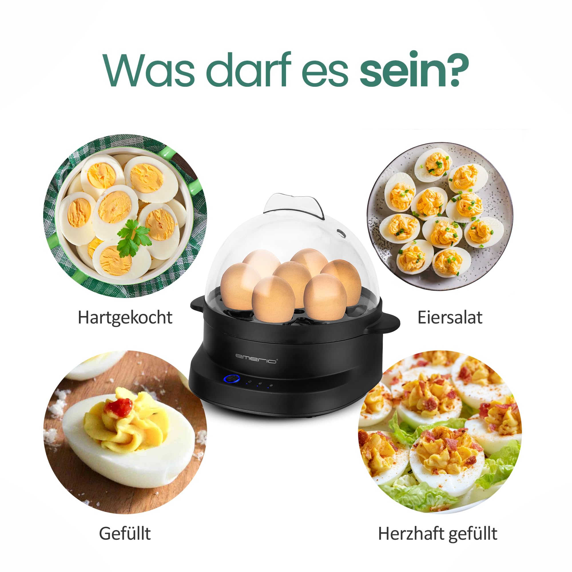 Roberto Giessini Unieke Eierkoker Met De Stem Van Carmen Geisss Limited Edition By Emerio Kookt Alle Drie Gaarstanden Zacht Medium Hard In Slechts Een Kookproces Een Must Voor Fans