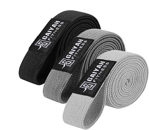 Miniatura 4 de Bandas de resistencia largas para entrenar mujeres, banda de resistencia de tela, bandas elásticas para bandas de ejercicio, bandas elásticas para