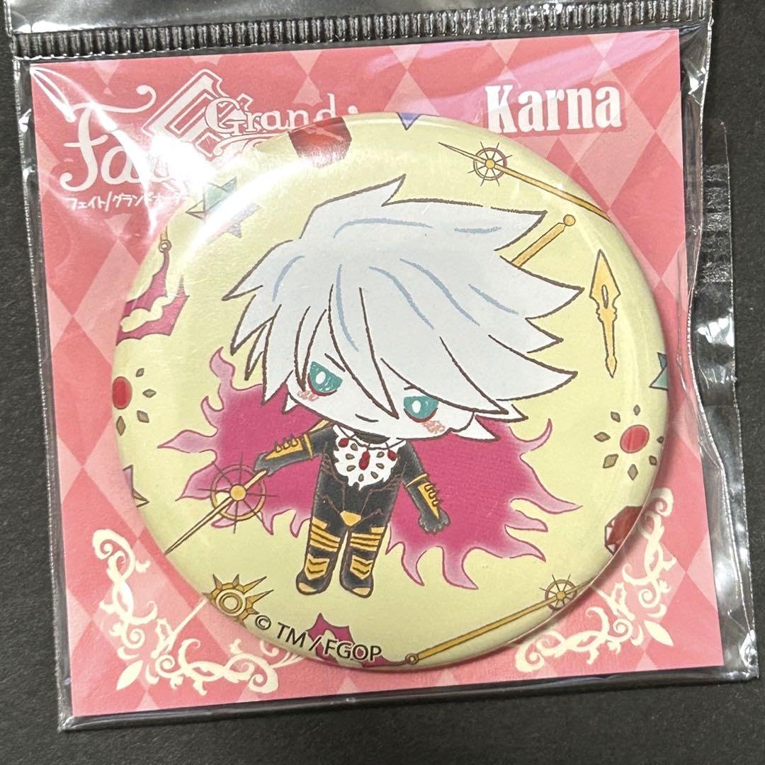 FGO カルナ サンリオ 缶バッジ Fate/Grand Order ×サンリオ ぷにぷに缶バッジ【カルナver.】