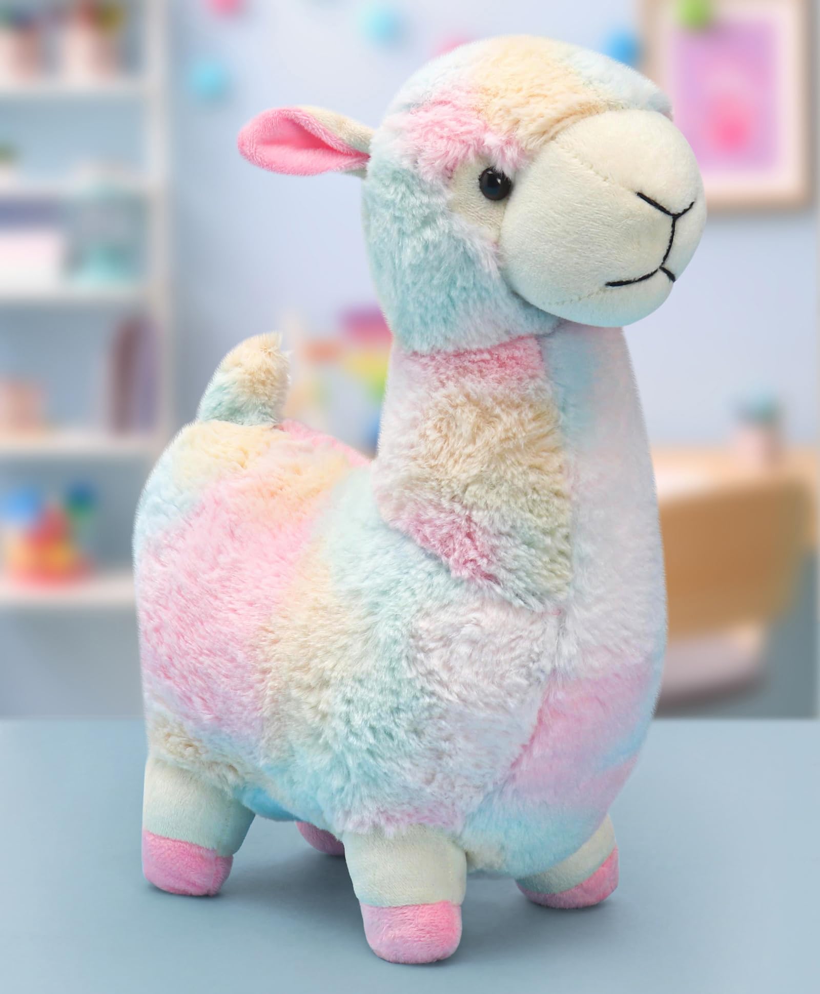 Llama Soft Toy | Cute Plush Stuffed Animal for Kids & Babies | Ultra-Soft Cuddle Toy for Boys & Girls | Ideal Gift for Birthdays & Nursery Decor | 38CM