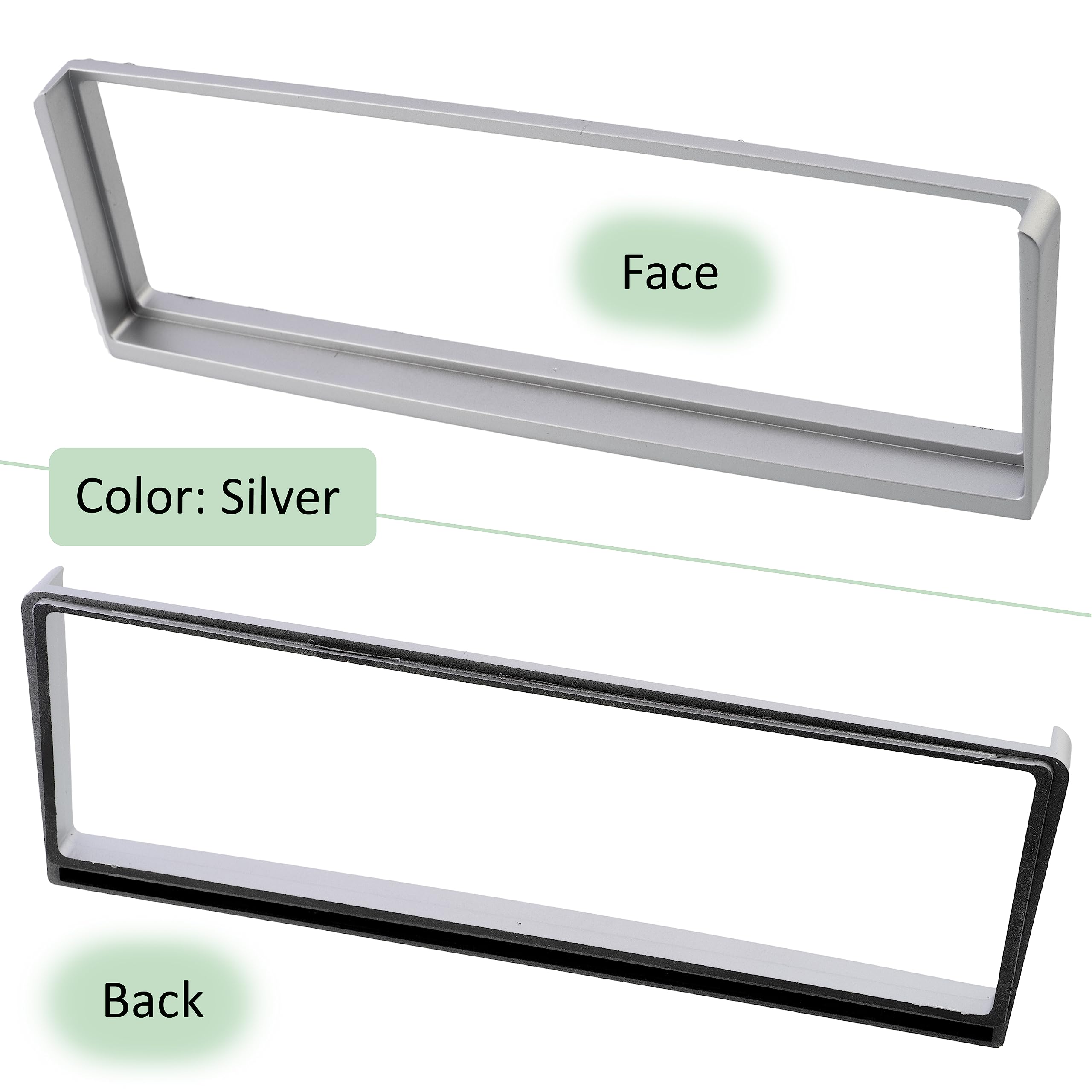 Adattatore 1 DIN Per Autoradio Alfa Romeo 147, 156, GT - Telaio In Plastica Grigio - Foto 4