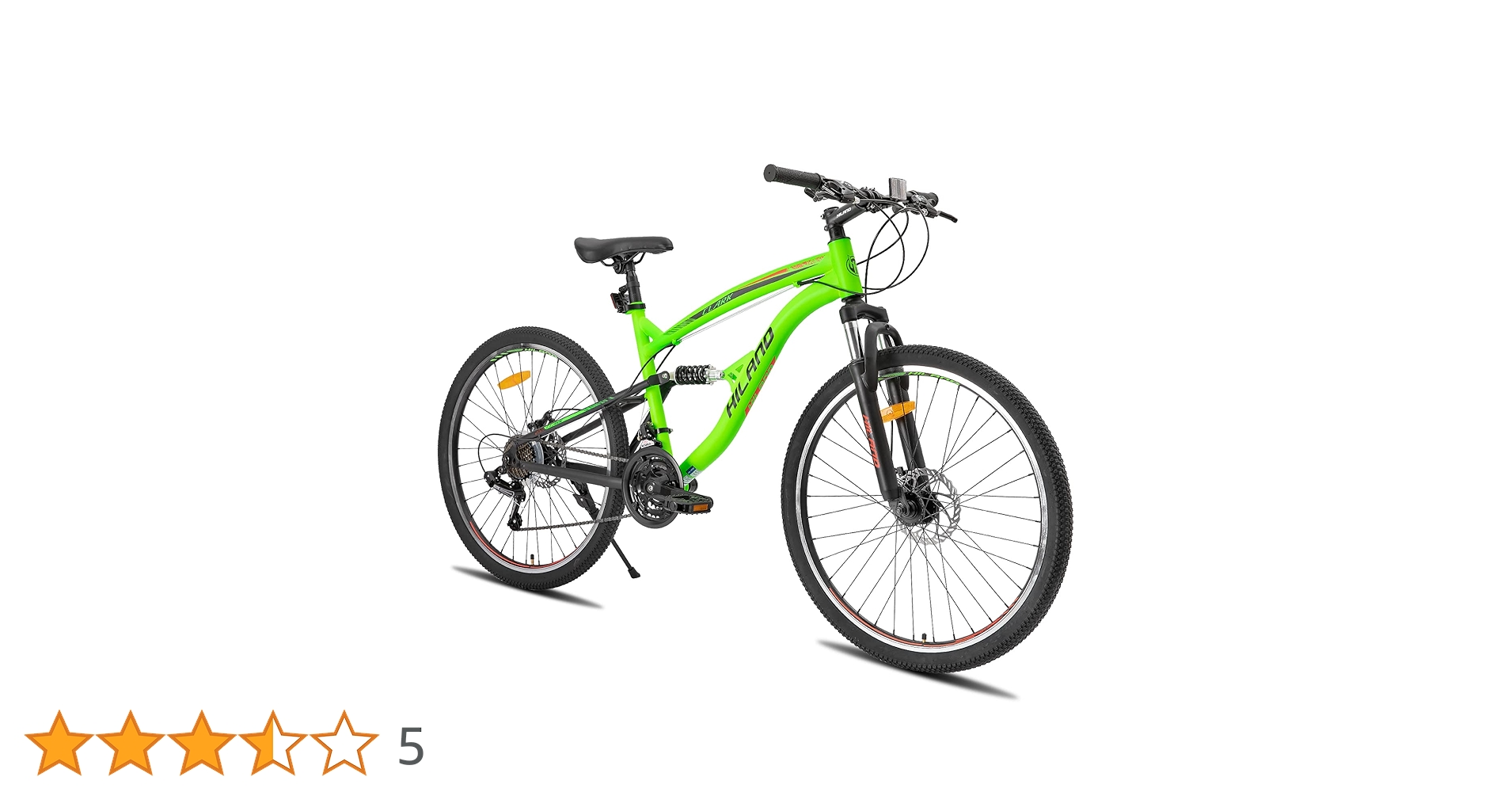 Amazon | HILAND マウンテンバイク 26インチ フルサス シマノ製