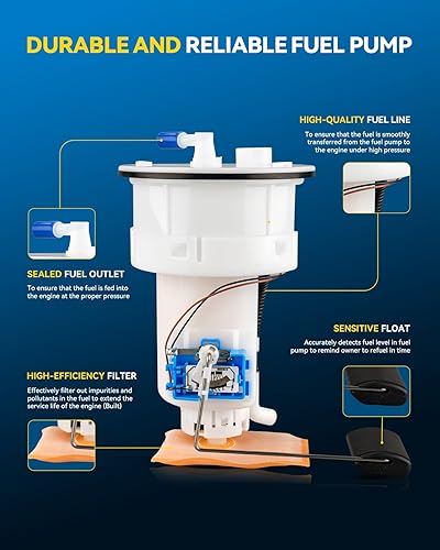 Miniatura 615 de PHILTOP Electric Fuel Pump Assembly Fits For Chevrolet S10 1985-1991, GMC S15 1985-1990, GMC Sonoma 1991, GMC Syclone 1991, SP06B1H